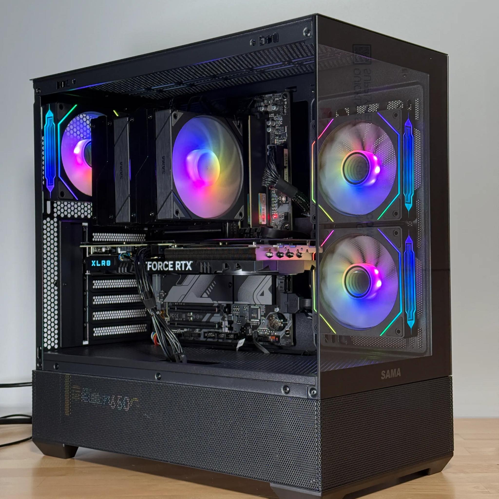 RTX 4070 Ryzen 7700x Gaming PC