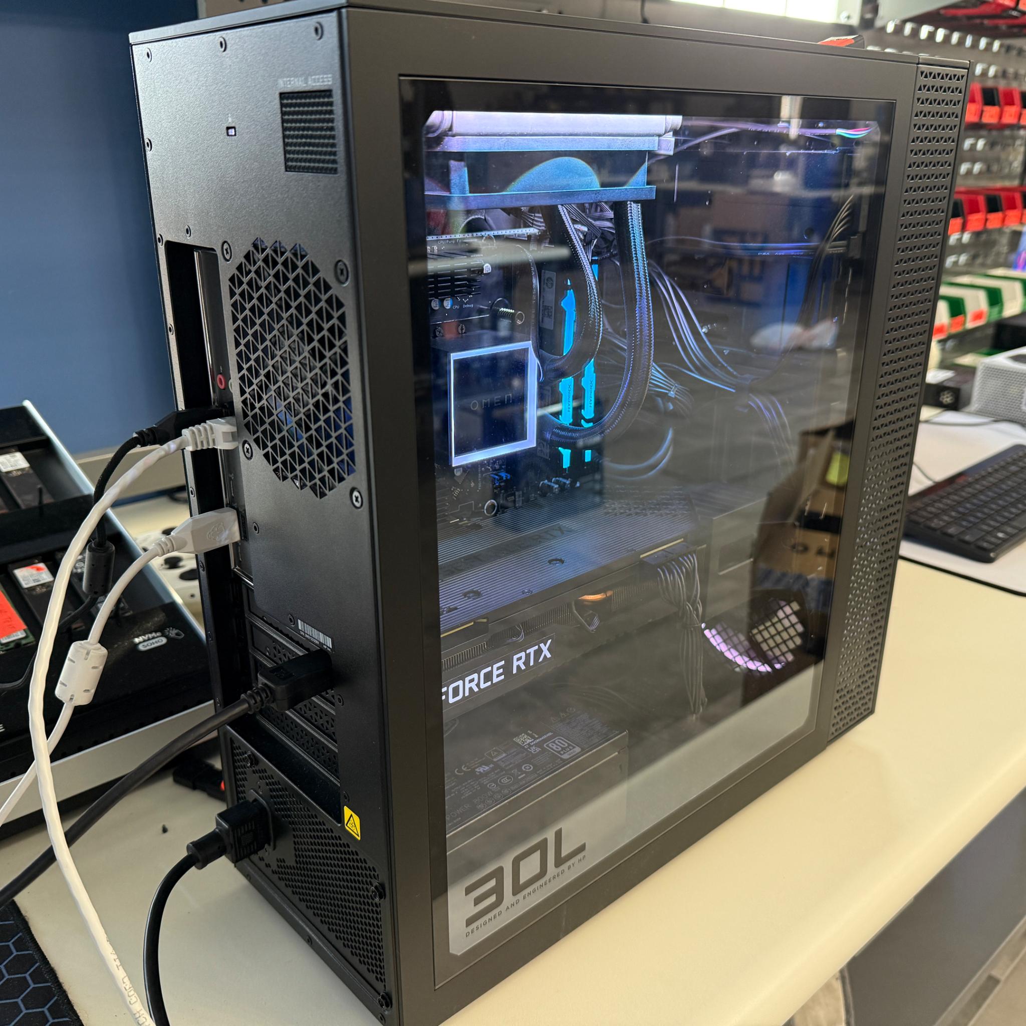HP Omen 30L Gaming Desktop i7-10700K RTX 3090 32GB RAM