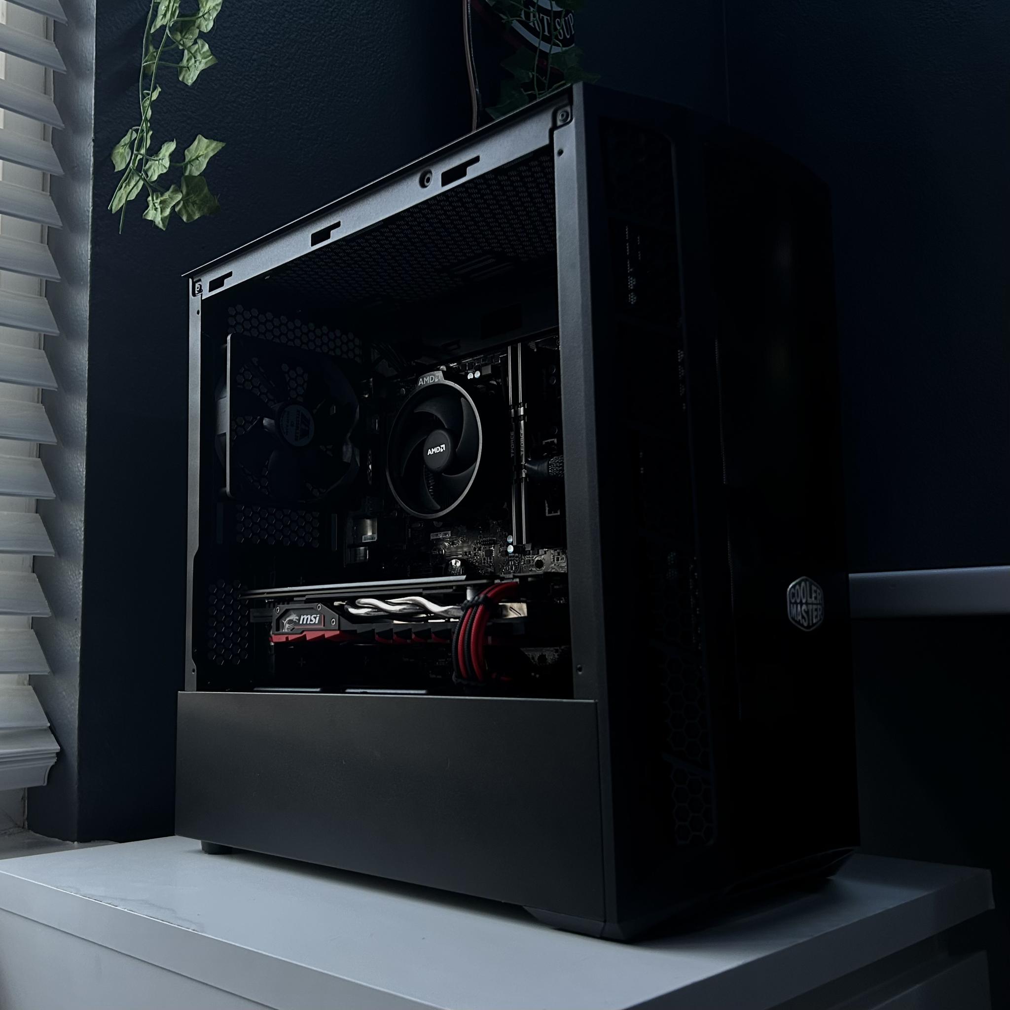 🔴 ⚫ 🔴 Compact Gaming PC | GTX 1060 // Ryzen 5 1600 AF