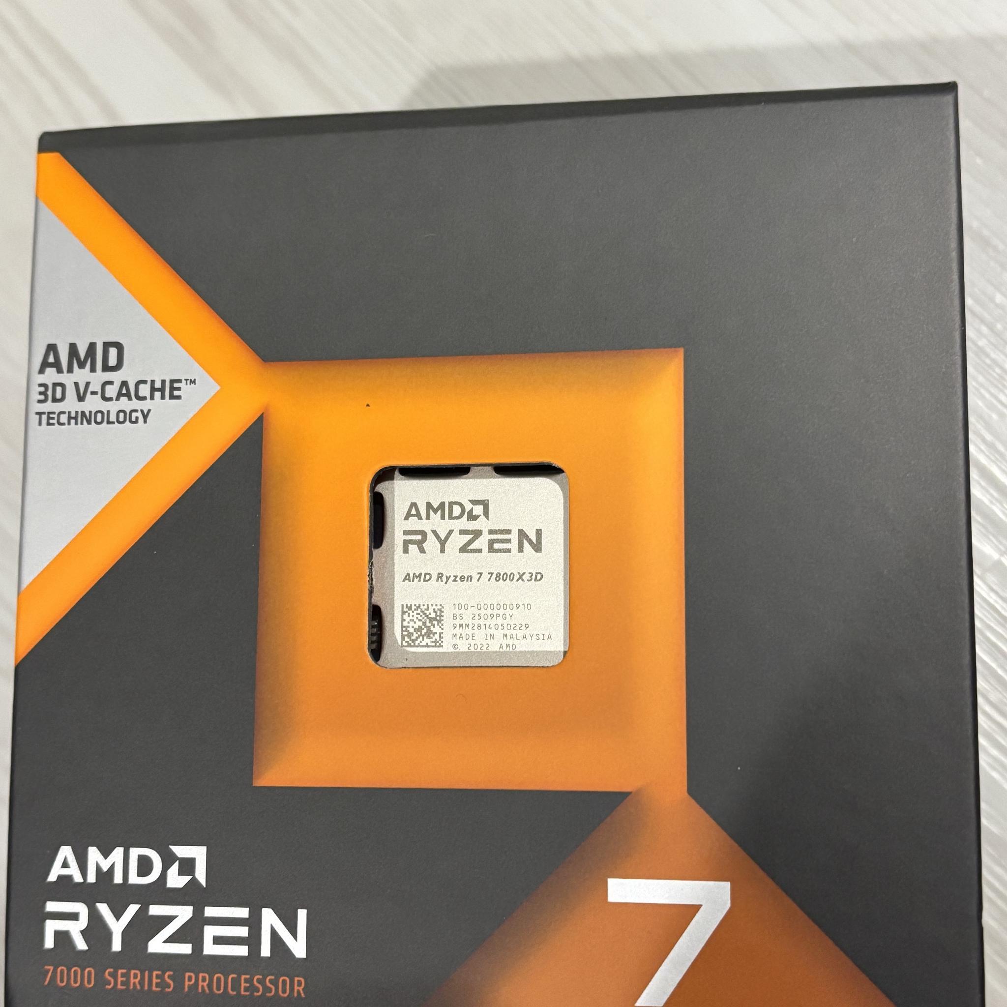 Open Box 7800x3d