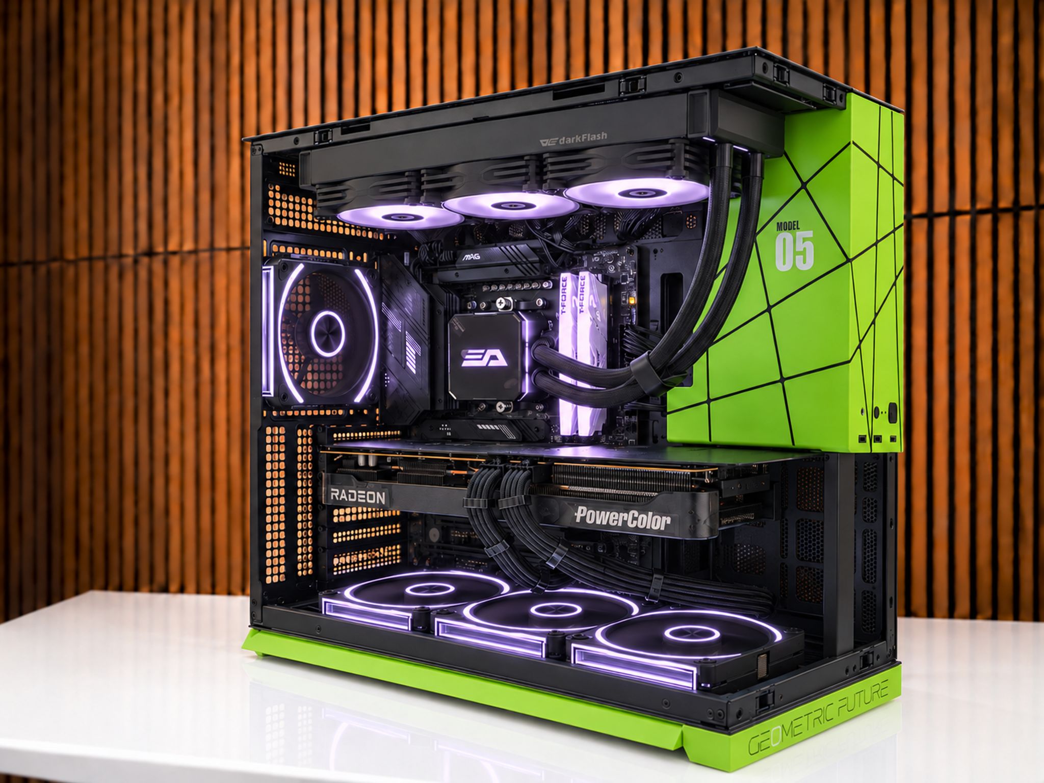 THE HULK 💚V2| RX 9070XT 16G| Ryzen 9 7950X3D | 32GB DDR5 | 1TB NVME | GOLD PSU | Windows 11