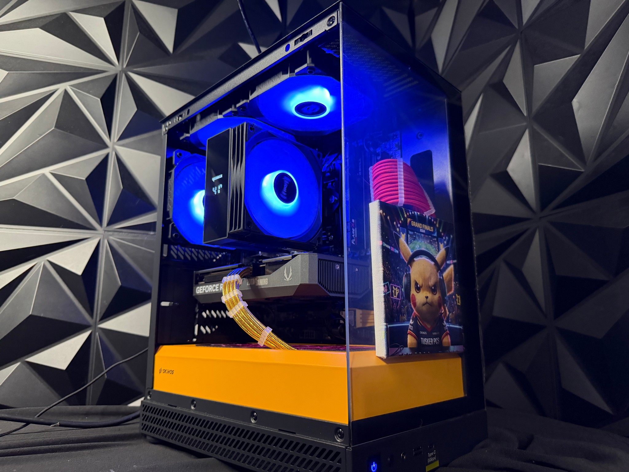 ⚡🐭 PIKA PC 🐭⚡Ryzen 5 7500X3D | RTX 5060Ti| 16 GB DDR5| 1.254 TB NVMe| 650W PSU