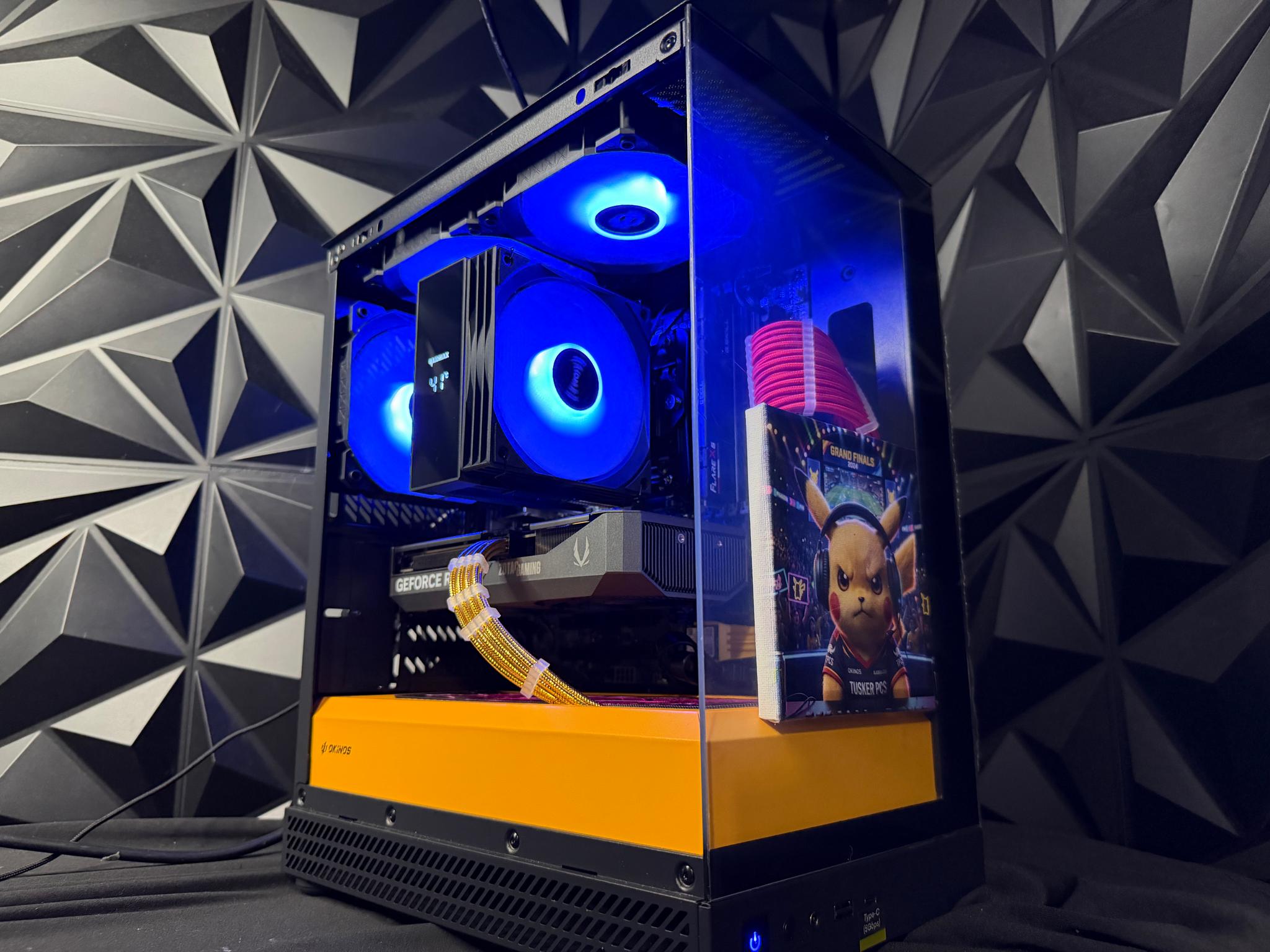 ⚡🐭 PIKA PC 🐭⚡Ryzen 5 7500X3D | RTX 5060Ti| 32 GB DDR5| 1.25 TB NVMe| 650W PSU