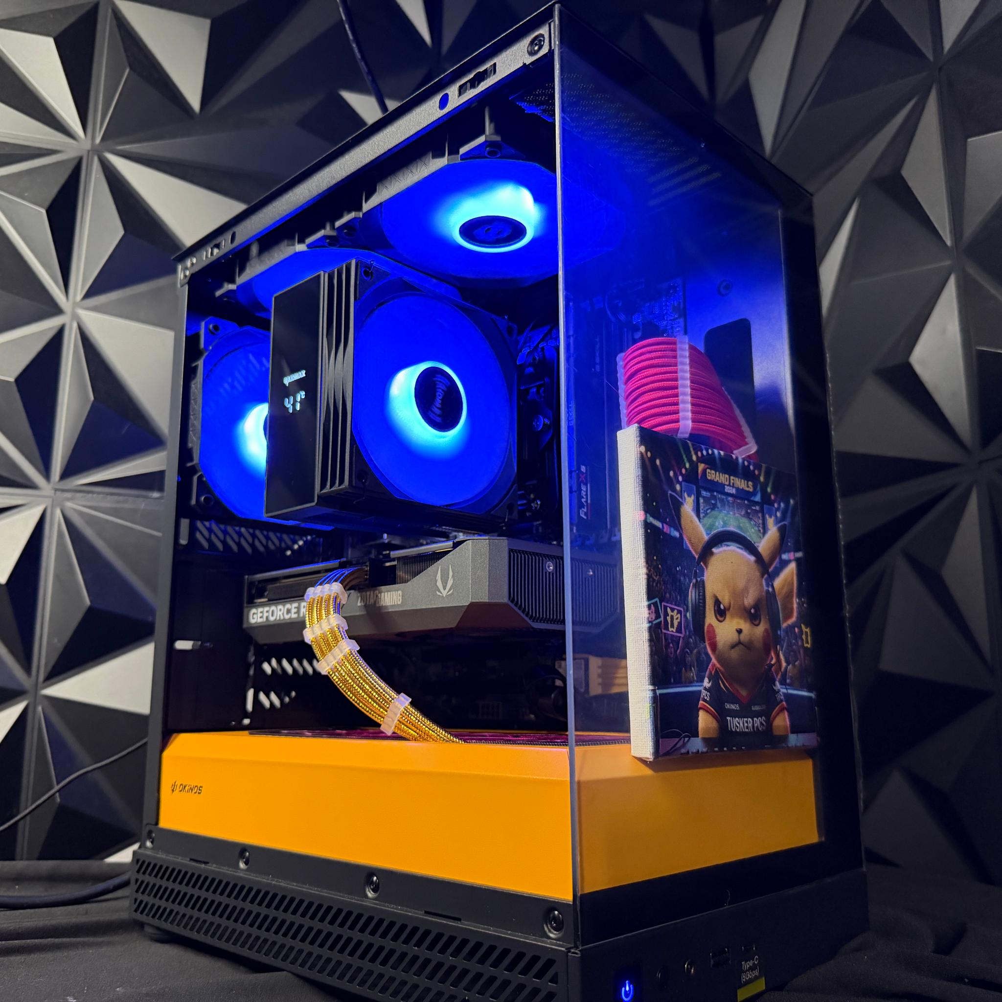 ⚡🐭 PIKA PC 🐭⚡Ryzen 5 7500X3D | RTX 5060Ti| 16 GB DDR5| 1.254 TB NVMe| 650W PSU