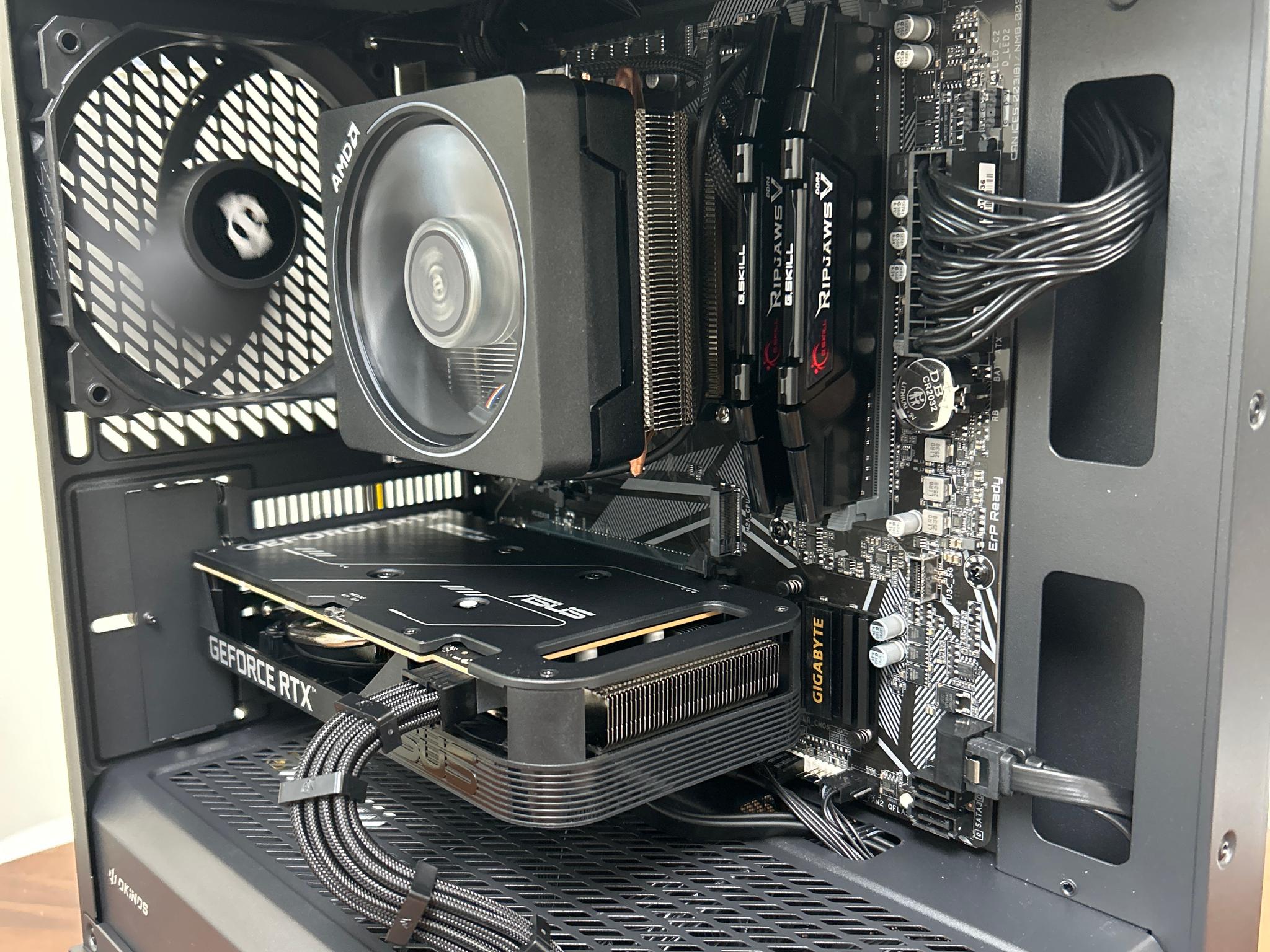 # 🖤 "Black Ember 5050" – RTX 50-Series Gaming & Local AI PC 🤖🎮