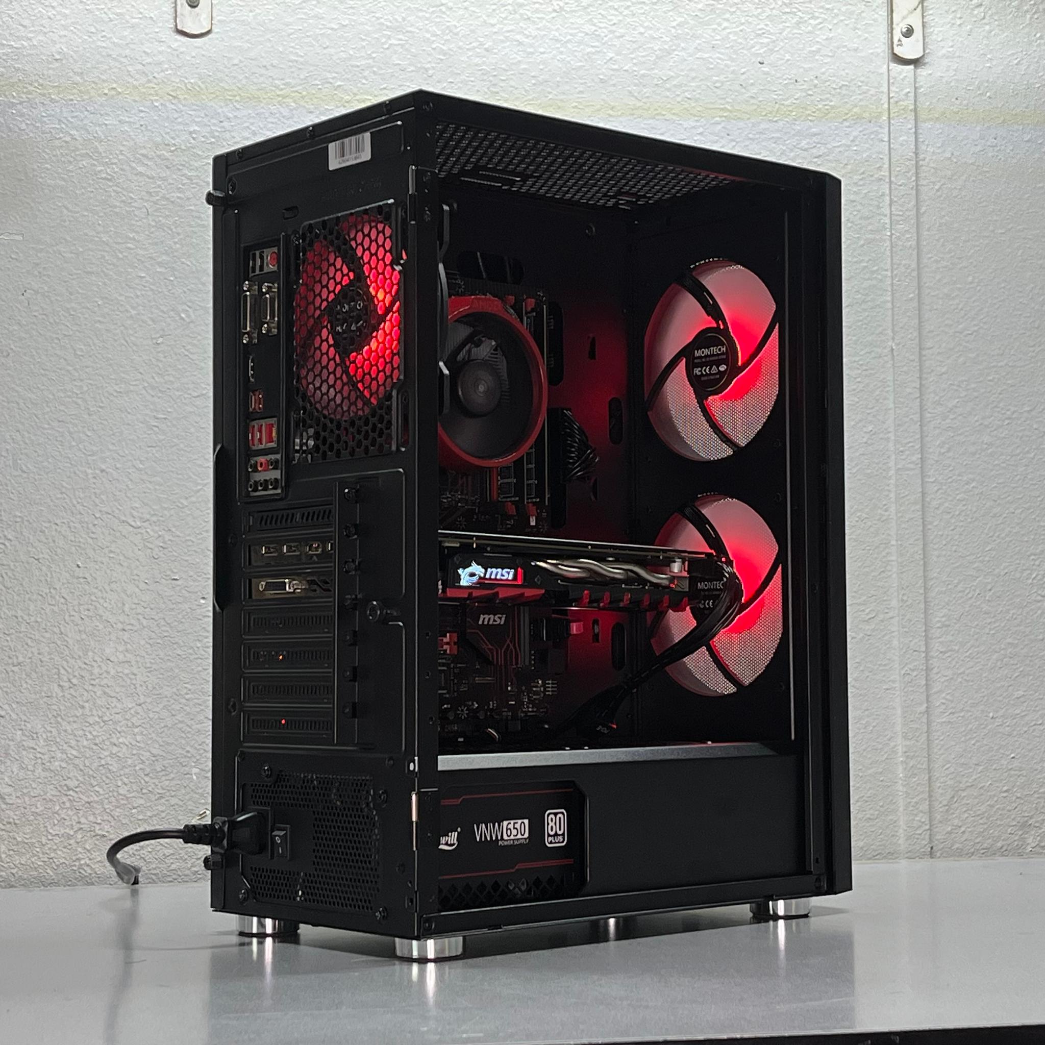 Red Dragon Gaming PC - GTX 1060, Ryzen 5 2600, 16GB RAM, 512GB SSD