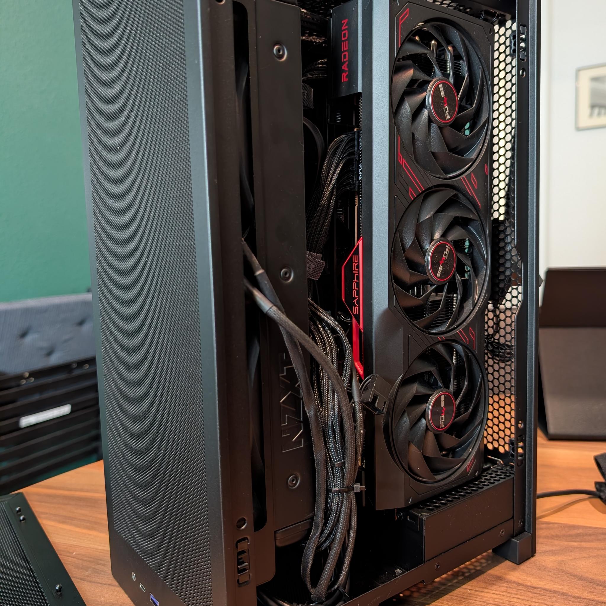 AMD Mini Itx RGB Gaming PC - 5600X3D | 7900 GRE 16GB | 32GB RAM | 2TB SSD | Liquid Cooler