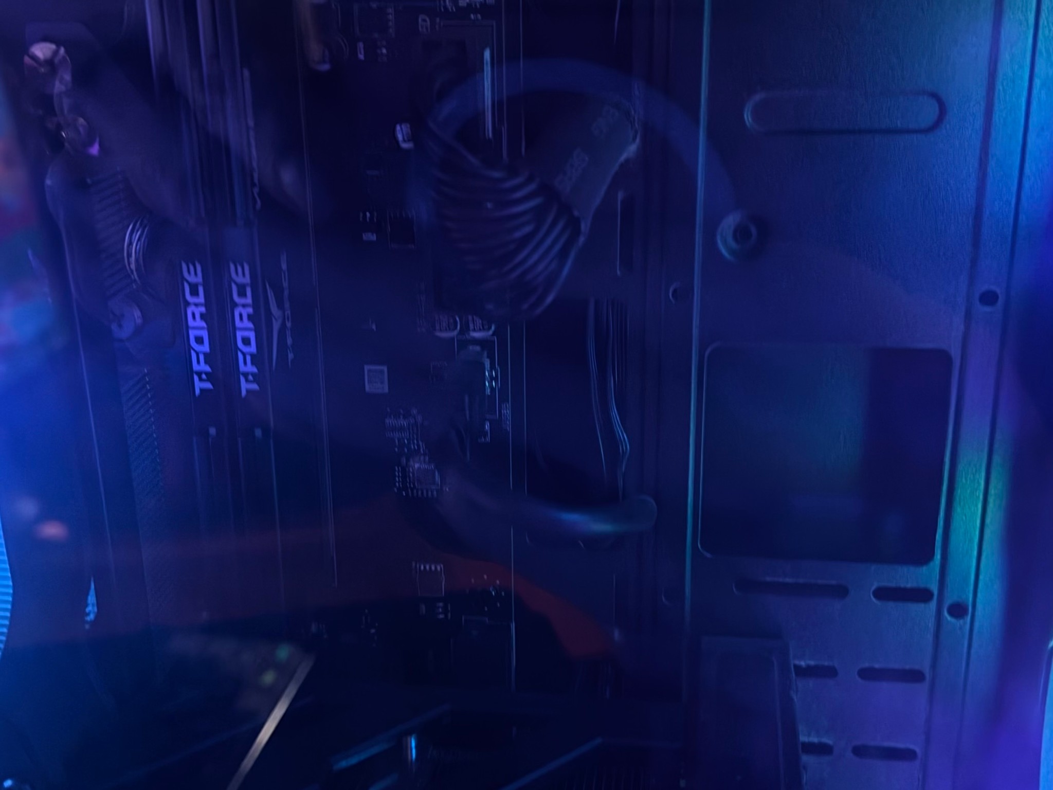 Gaming PC, All Black, RGB Fans, Glass Panel