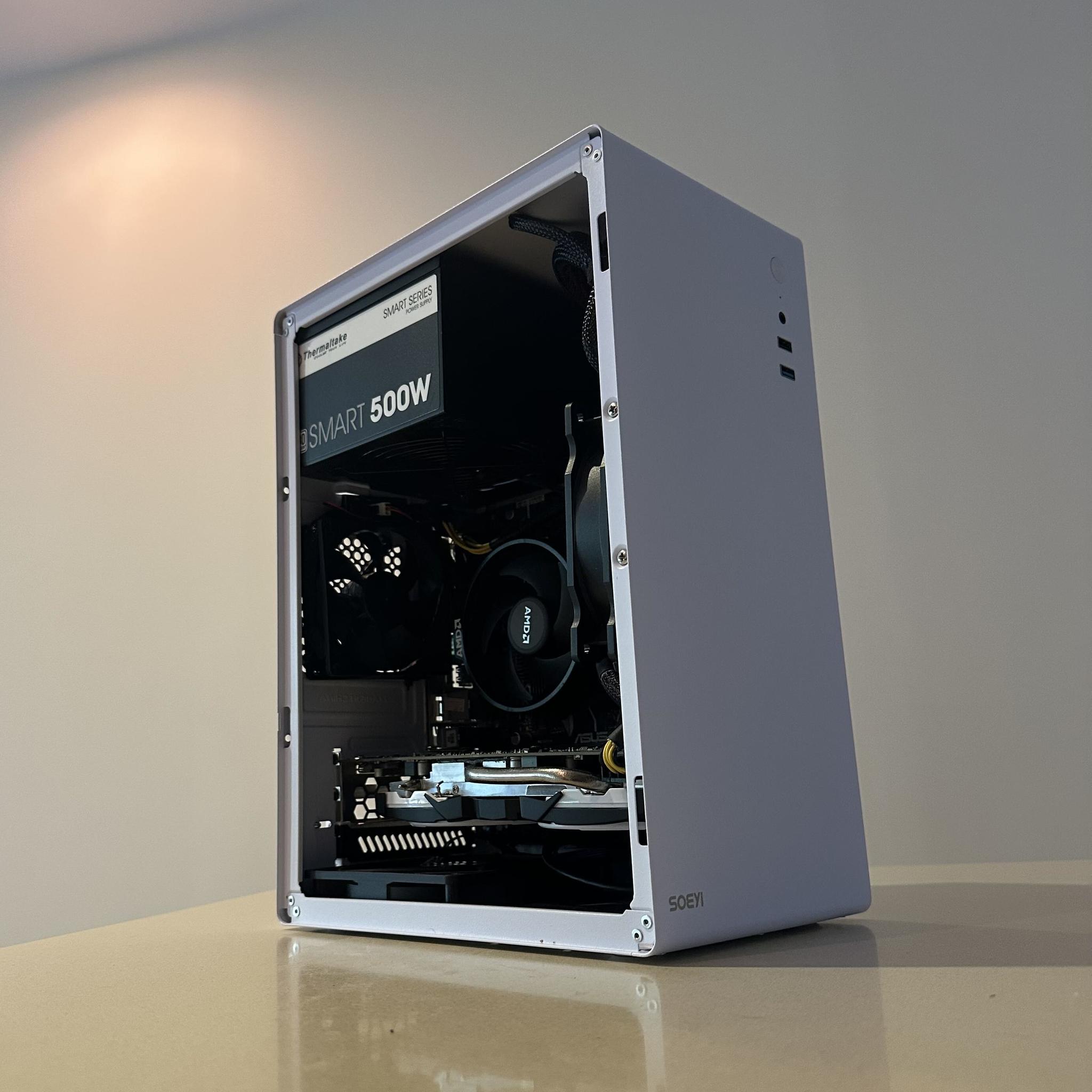 Starter Gaming PC – AMD Ryzen 5 1400 | MSI AMD Radeon RX 570 8GB | 32GB RAM | 1TB SSD | Win11