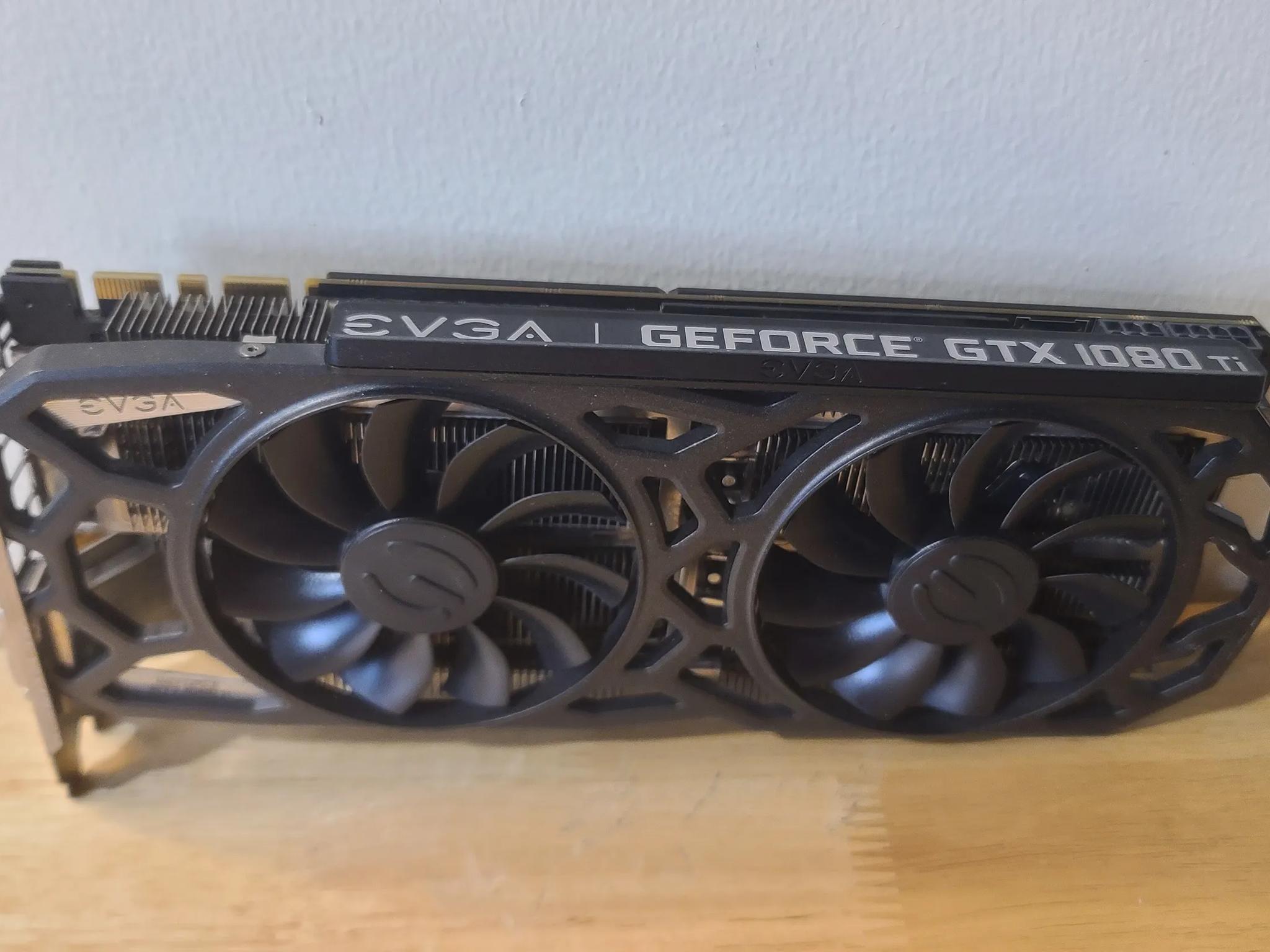 EVGA GTX 1080ti Black Edition 11GB VRAM GPU