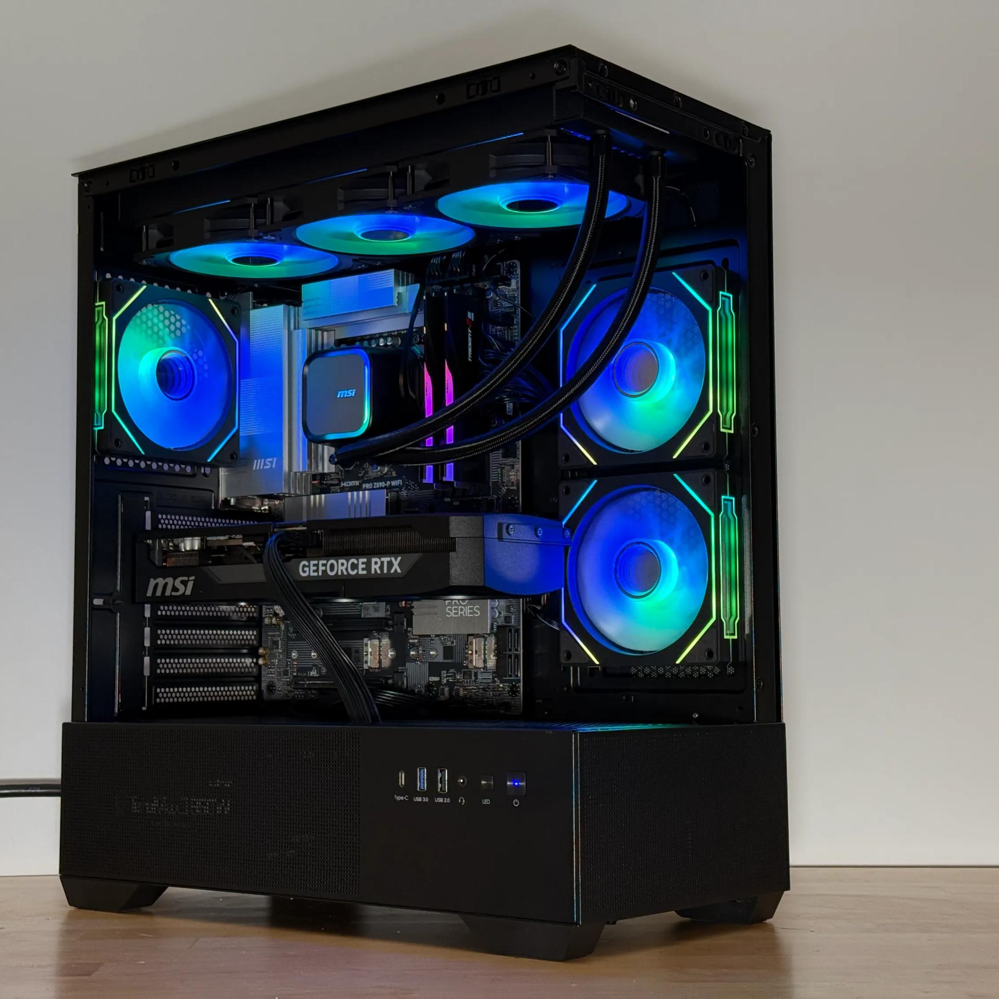 RTX 5080 Intel Core Ultra 7 265KF Gaming PC