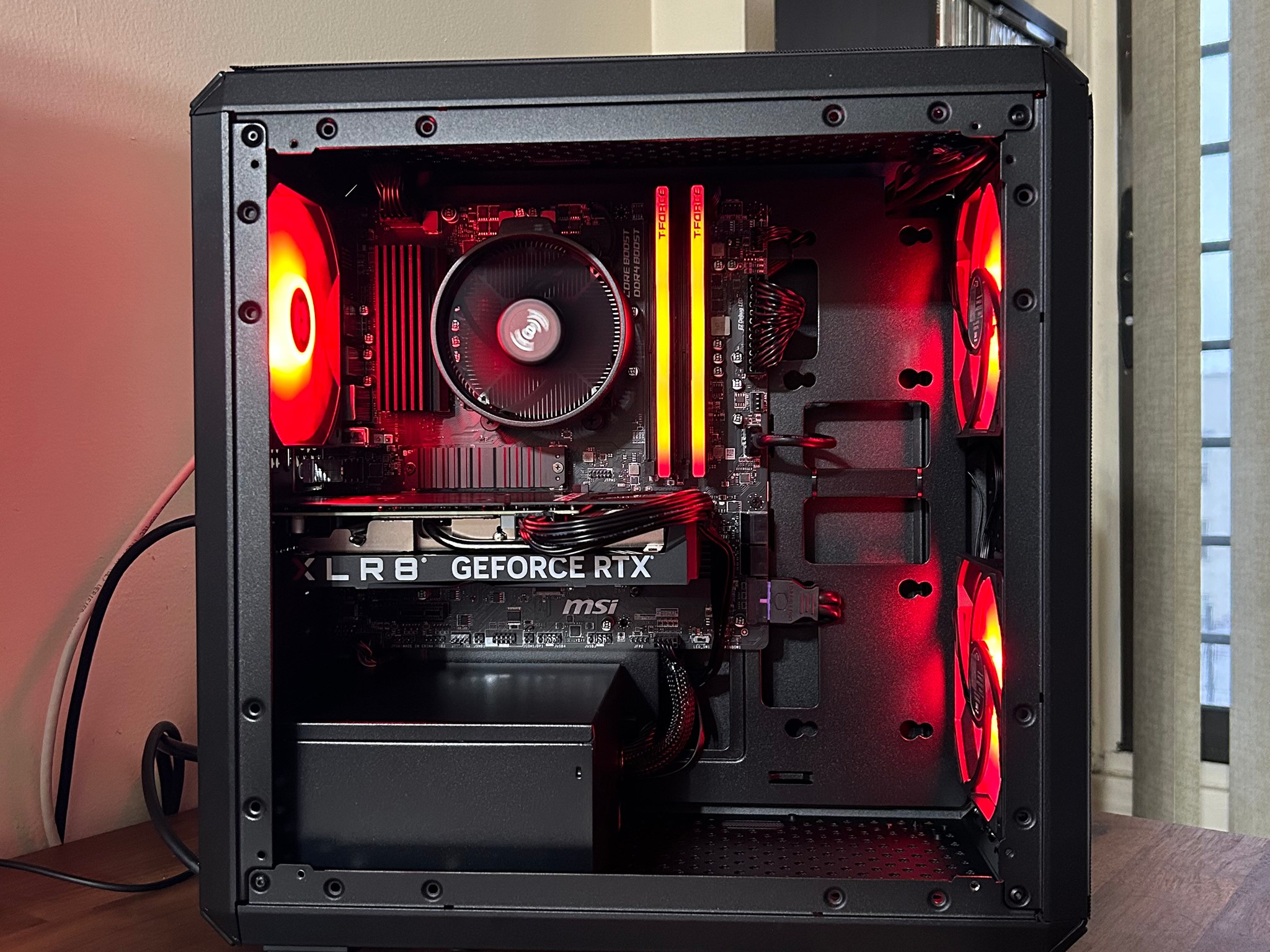 **SALE** RTX 4060 | Ryzen 5 5500 | 1TB SSD | WI-FI | The Dark Trooper