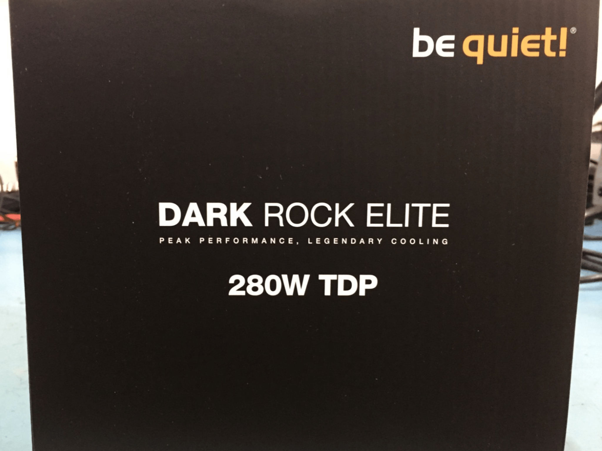 be quiet! Dark Rock Elite BK037 CPU Air Cooler 280W TDP Intel AMD