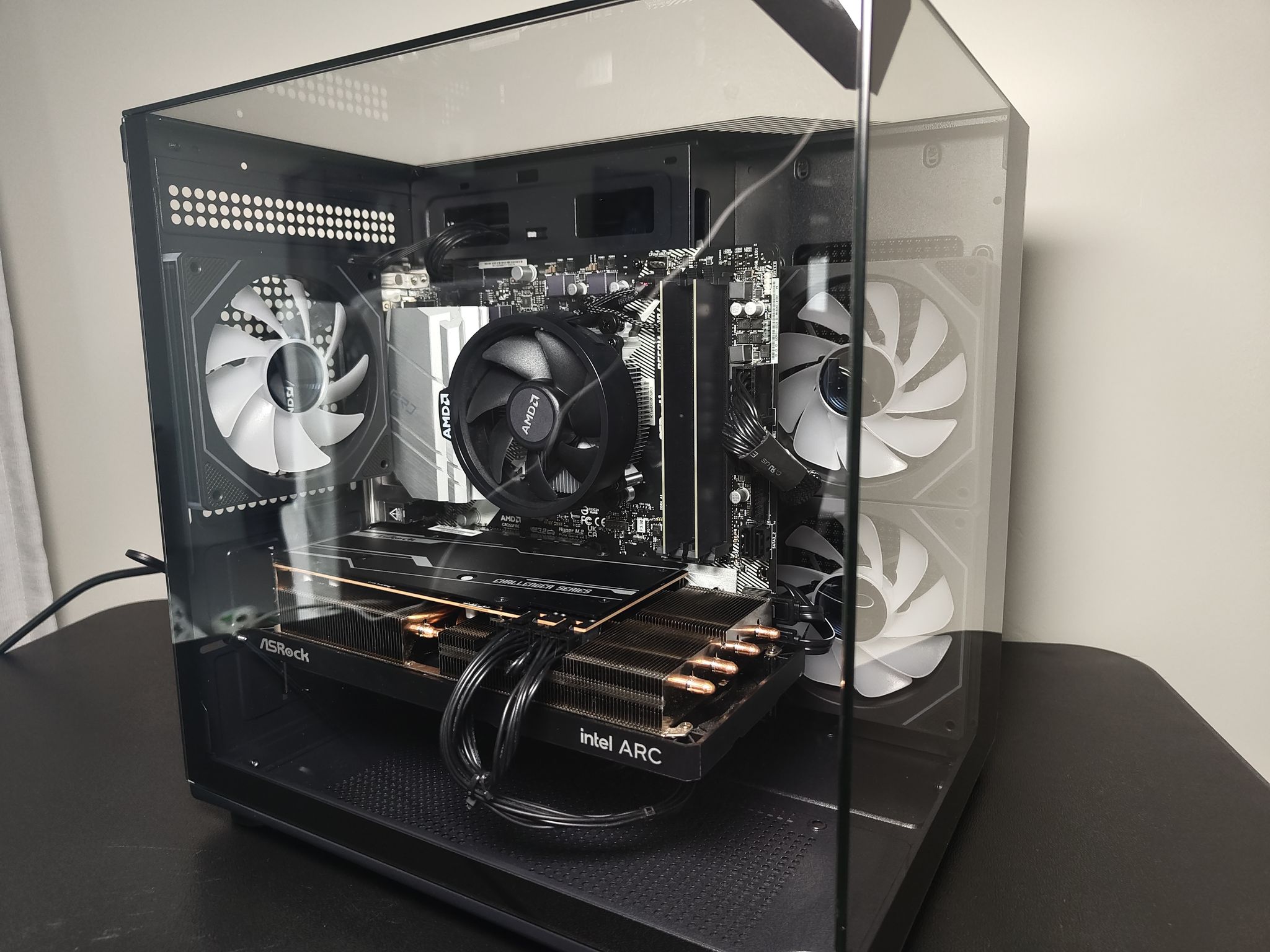 🔵PRO Gaming/Streaming PC |Ryzen 5 5500 | 16GB RAM | 1.5TB Storage | ARC A750 | Windows 11 WiFi 6🔵