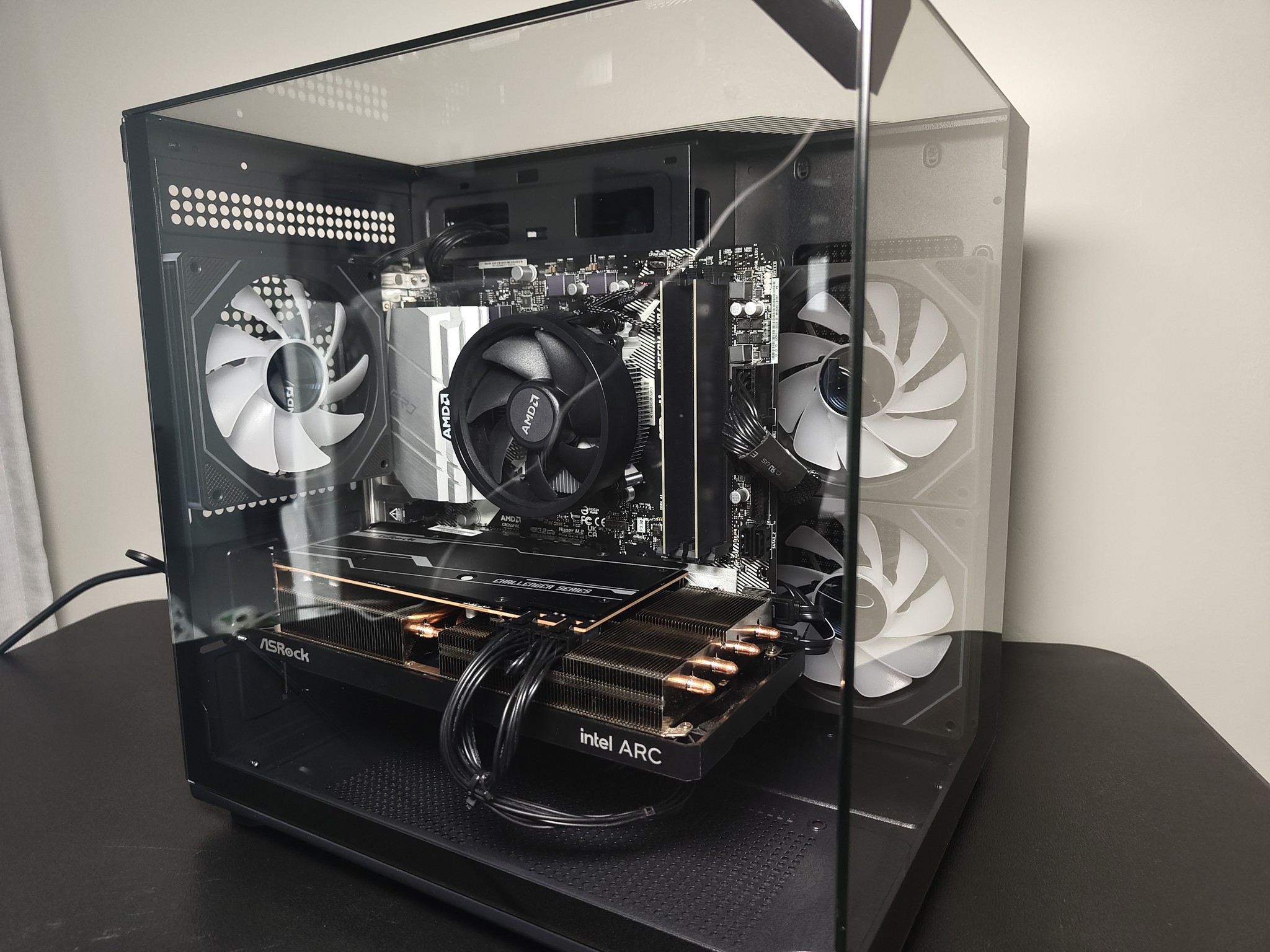 🔵PRO Gaming/Streaming PC |Ryzen 5 5500 | 16GB RAM | 1.5TB Storage | ARC A750 | Windows 11 WiFi 6🔵