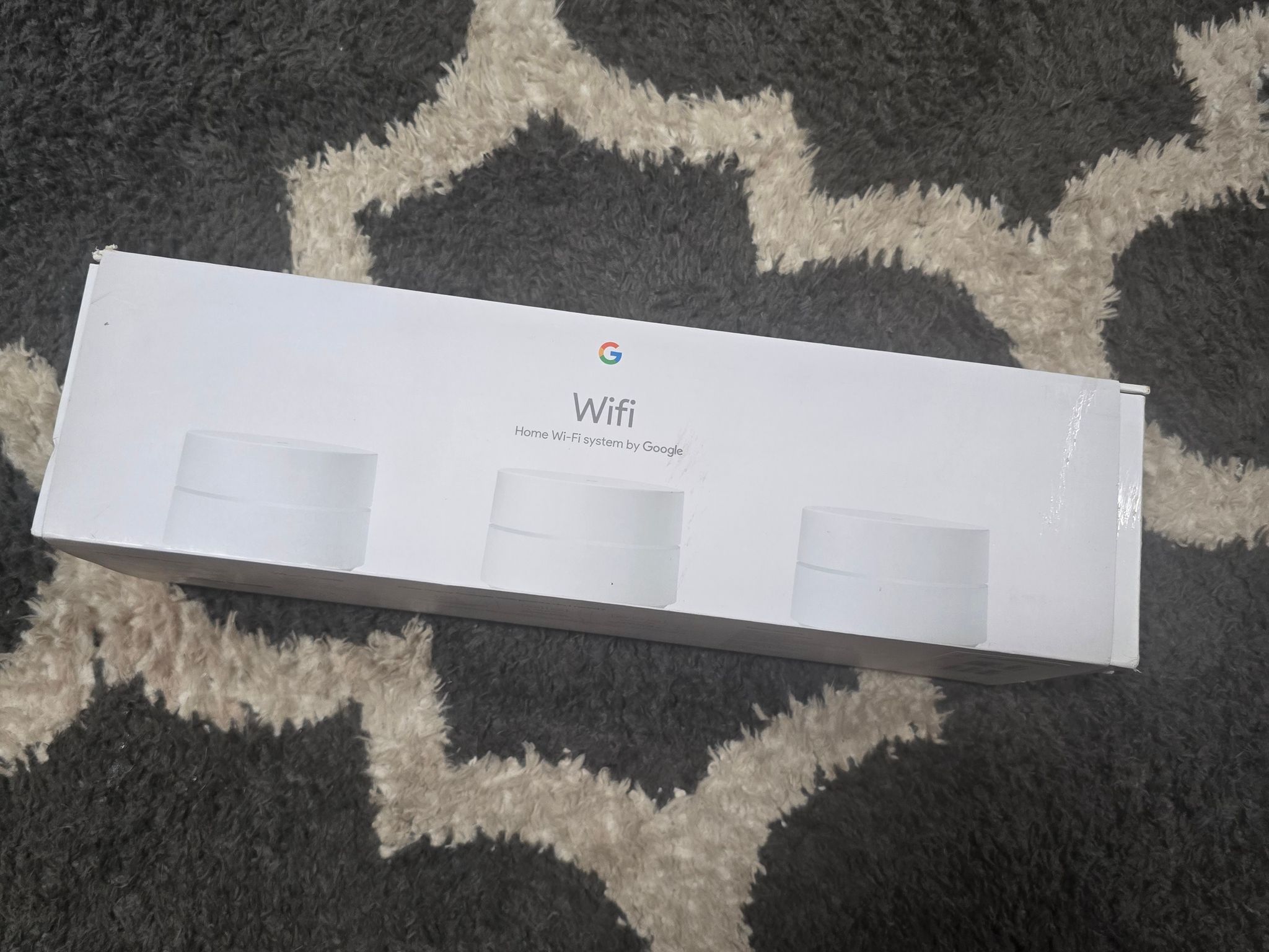 Google Wifi - AC1200 - Mesh WiFi System - Wifi Router - 4500 Sq Ft Coverage - 3 pack