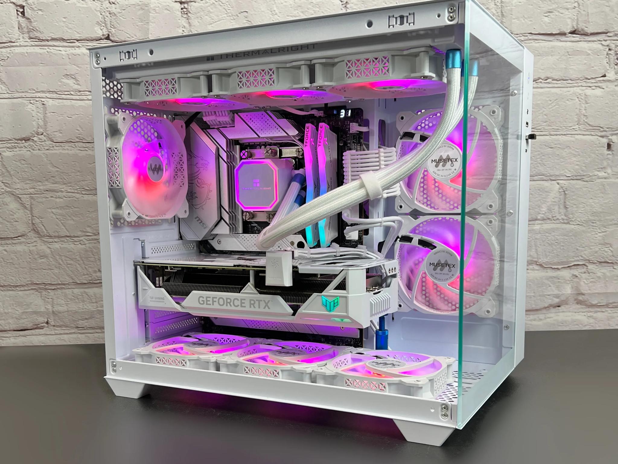 Intel i7 13700K RTX 4070 TI 32GB DDR5 RAM 2.5TB M.2 WIFI 6E/Bluetooth Win 11 Pro Gaming PC