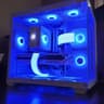 The Yeti! ❄️ – Ryzen 5 7500F • RTX 3070 Ti • 32GB DDR5 6000 • Temp Display • 1440p Gaming PC