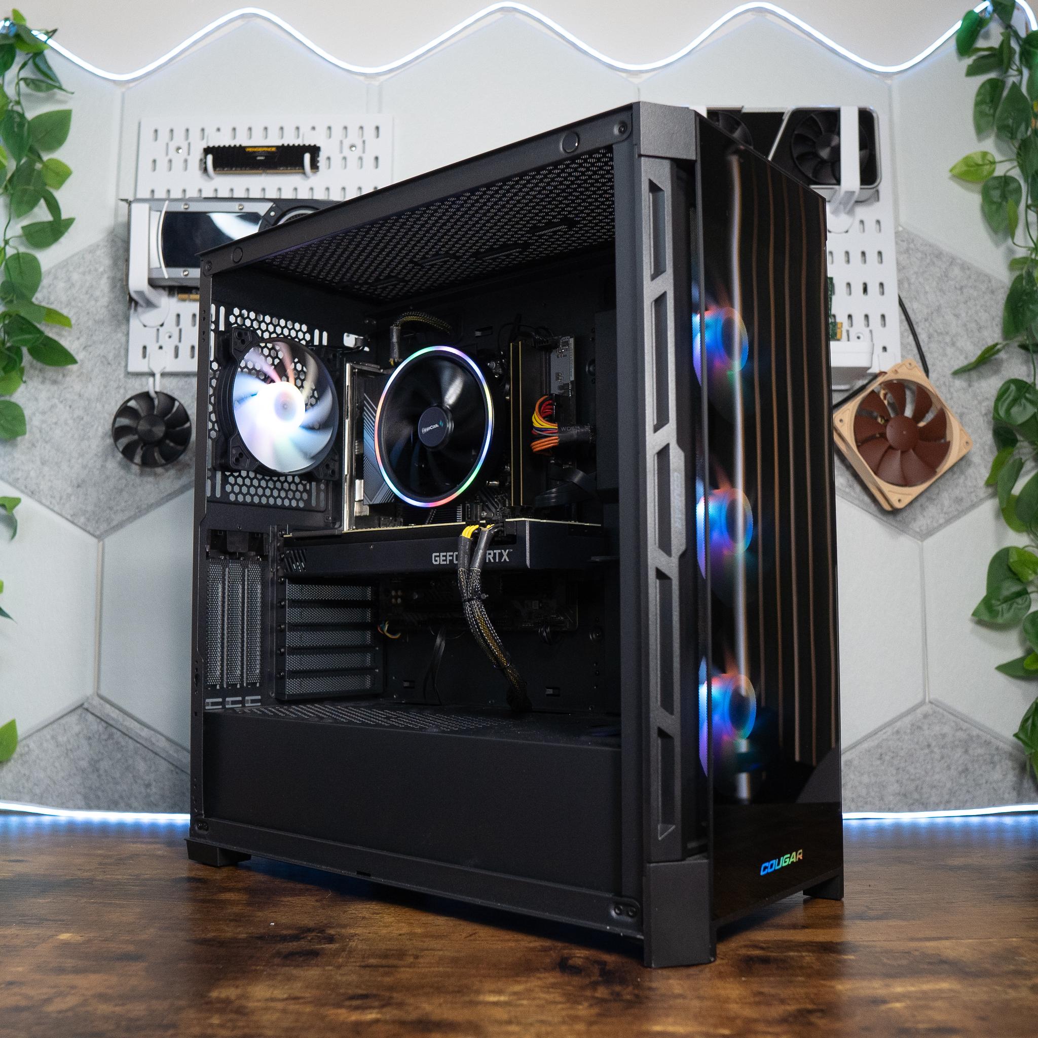 🍬🐾 | PNY RTX 2080 SUPER 8GB | RYZEN 5 7500F | 32GB DDR5 RAM | 1TB NVME SSD + 1TB HDD | Candy Cougar