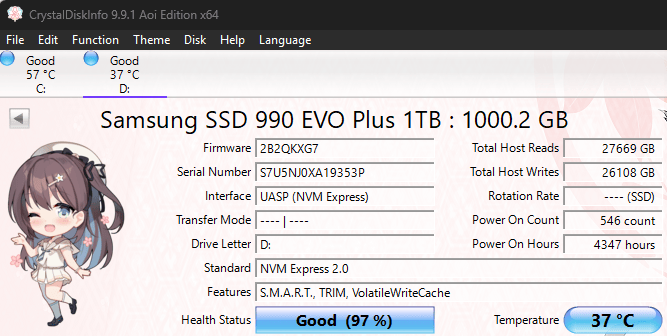 990 Evo Plus 1TB