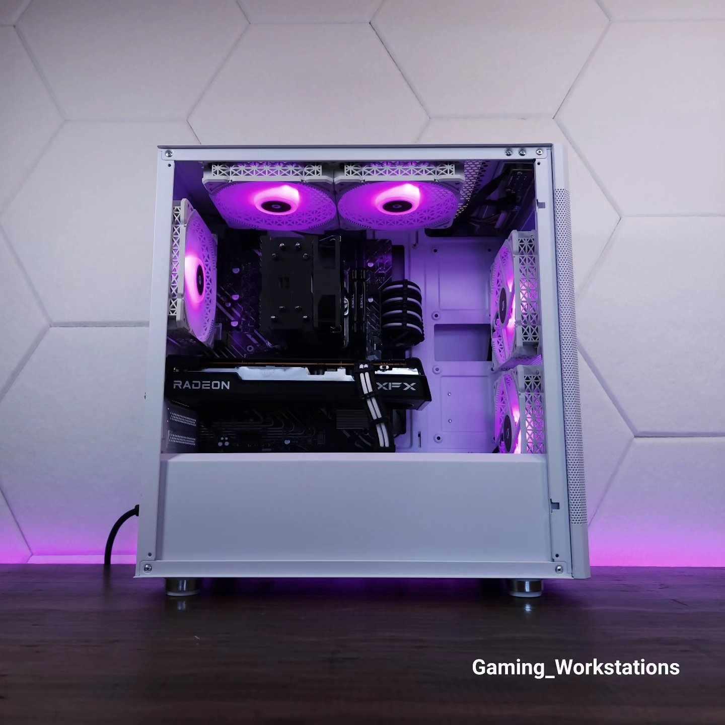 💜🤍RX 7600 | i5 12400F | 16GB 3600MHz | 1TB NVMe