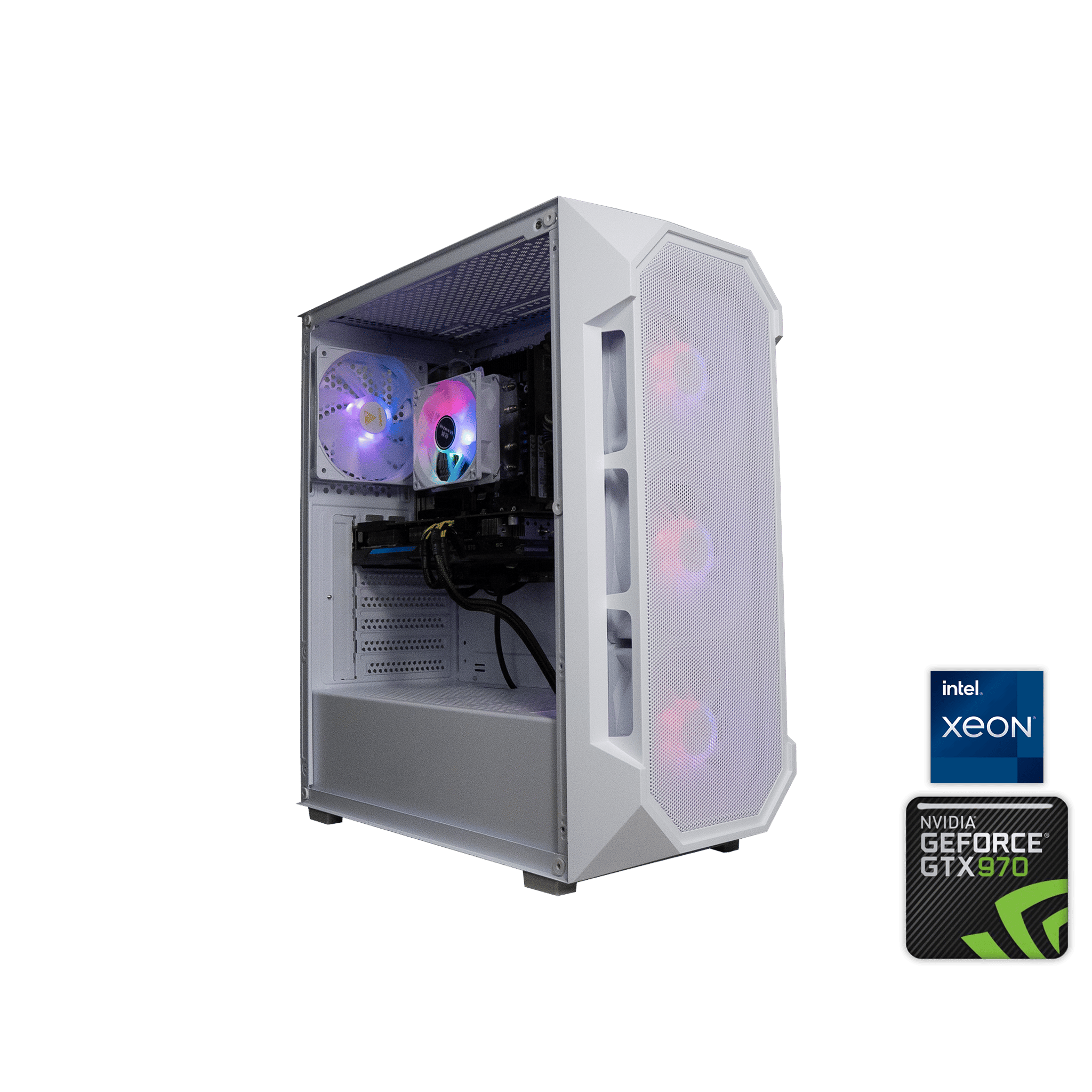 🍬🌠 BUDGET - FORTNITE Ready GAMING PC | EVGA GTX 970 | INTEL XEON E5-1620V4 | 16GB DDR4 RAM | 1.25TB
