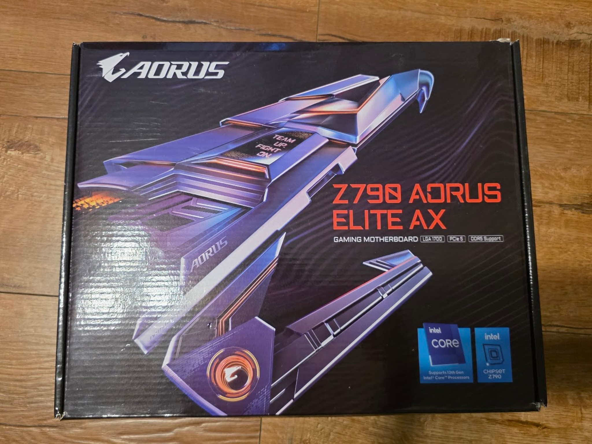 Used Intel Core i5 13600K + Gigabyte Aorus Elite AX Z790 (Missing GPU PCIE lock)