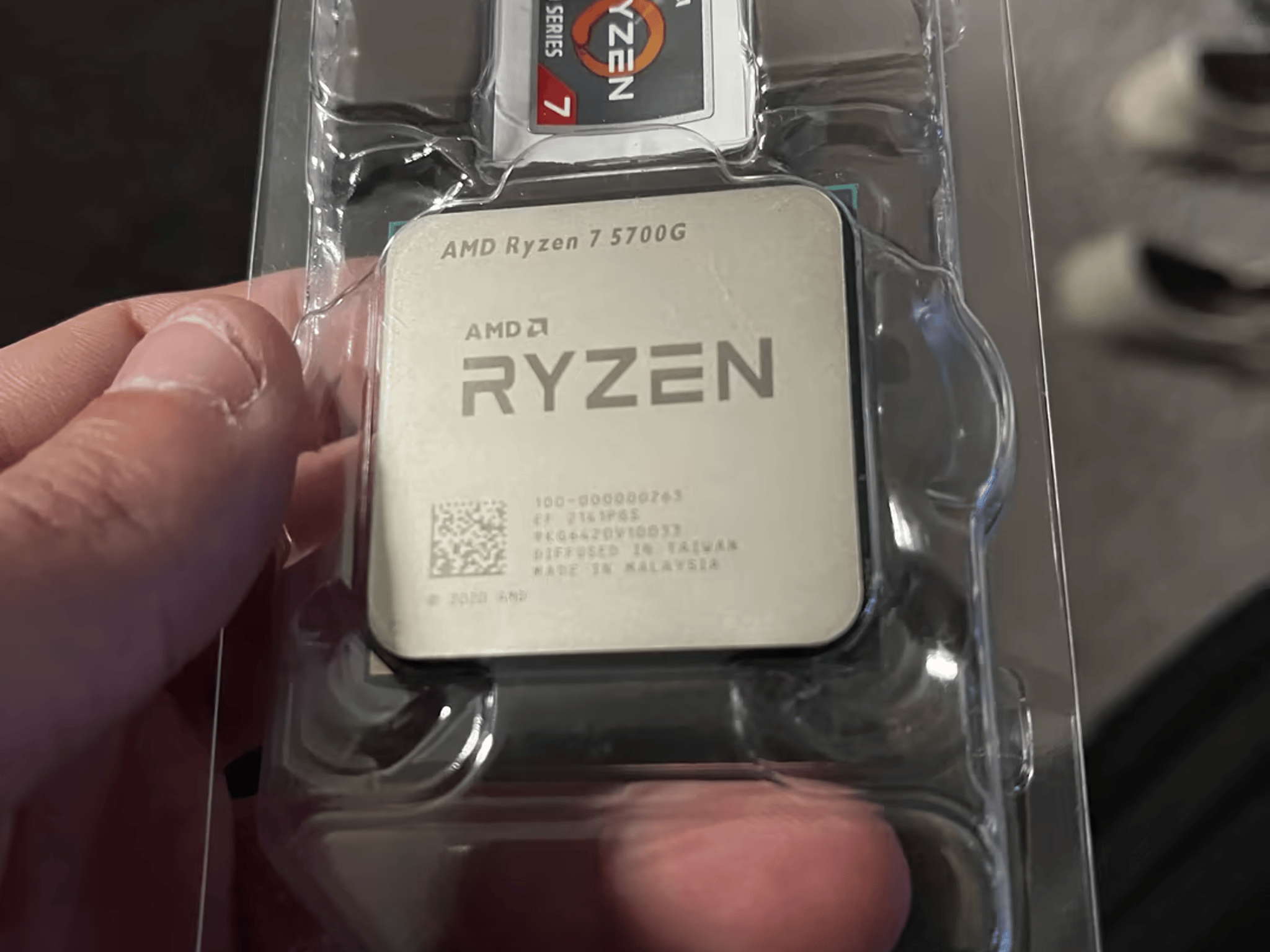 open box new unused ryzen 7 5700g
