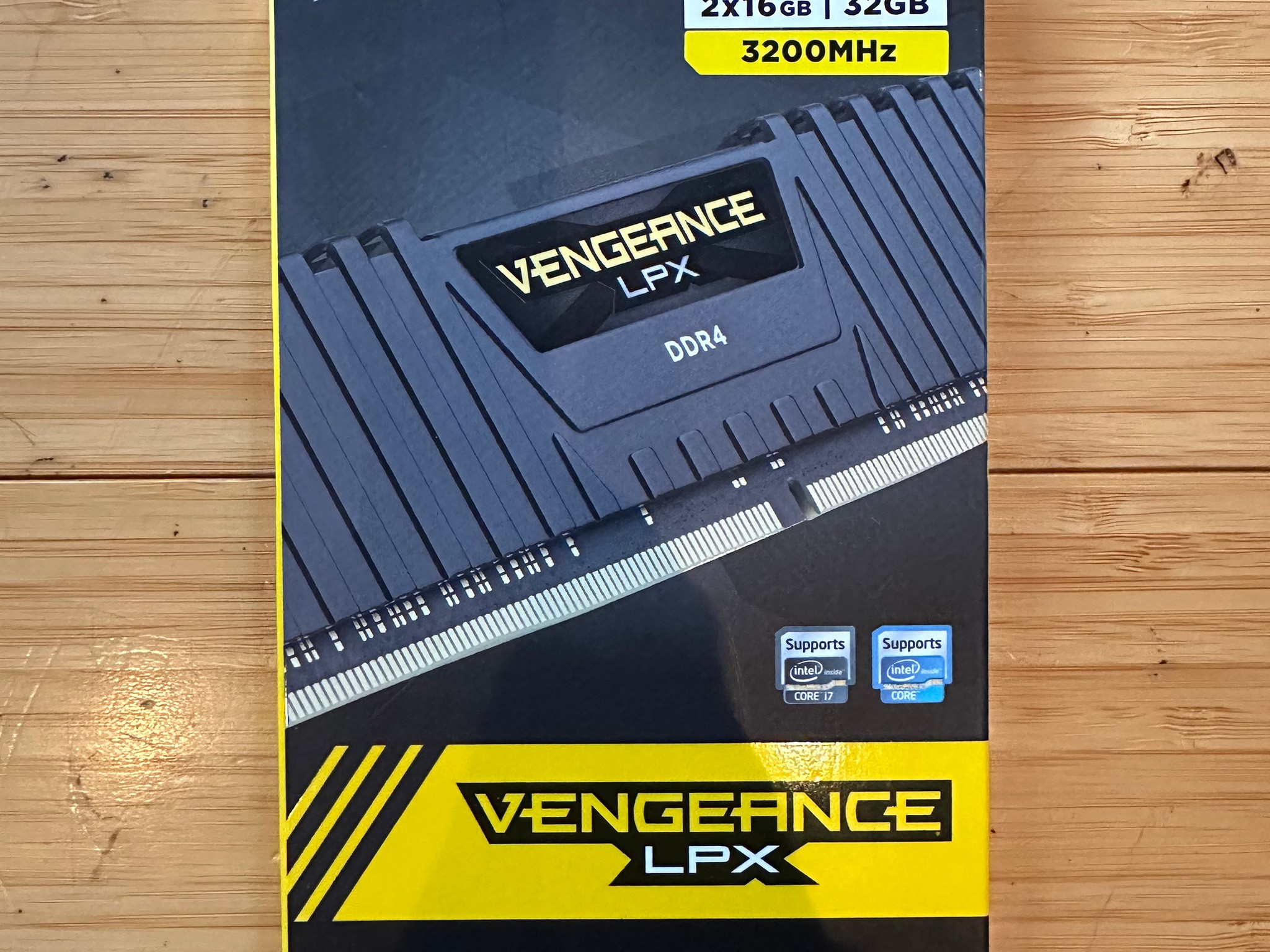 Corsair Vengeance LPX 32GB (2x16GB) 3200MHz Memory (Lightly Used, In Box, SKU CMK32GX4M2E3200C16)