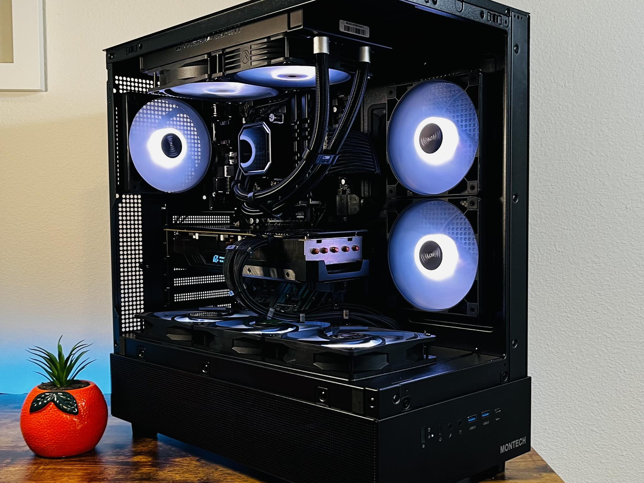 Black Gaming PC(RX 5700xt+ i5 8400)