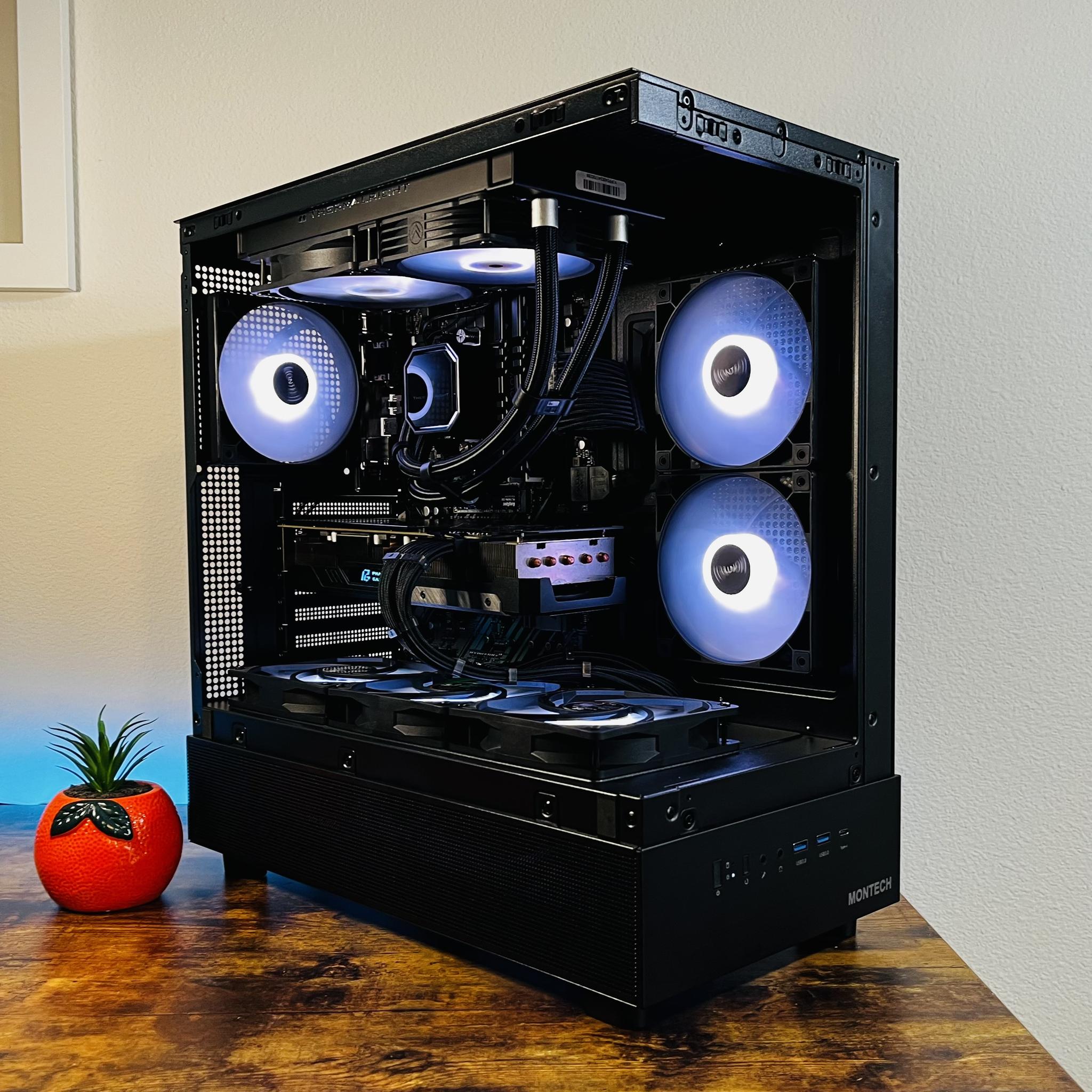 Black Gaming PC(RX 5700xt+ i5 8400)