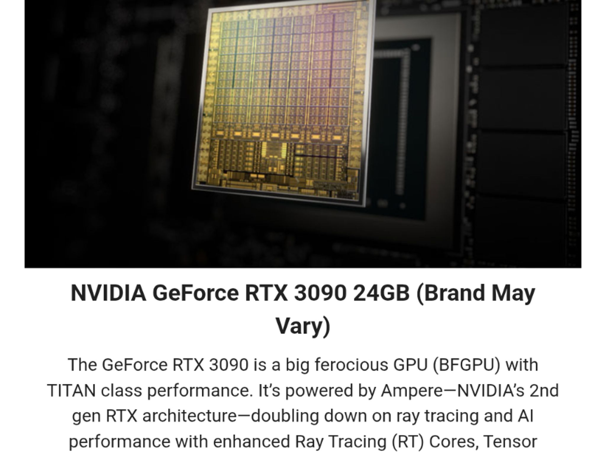 Used ABS Pre-Built, GeForce RTX 3090 Custom Gaming PC - Core i9-11900K, 32GB DDR4 RAM, 1TB NVMe SSD