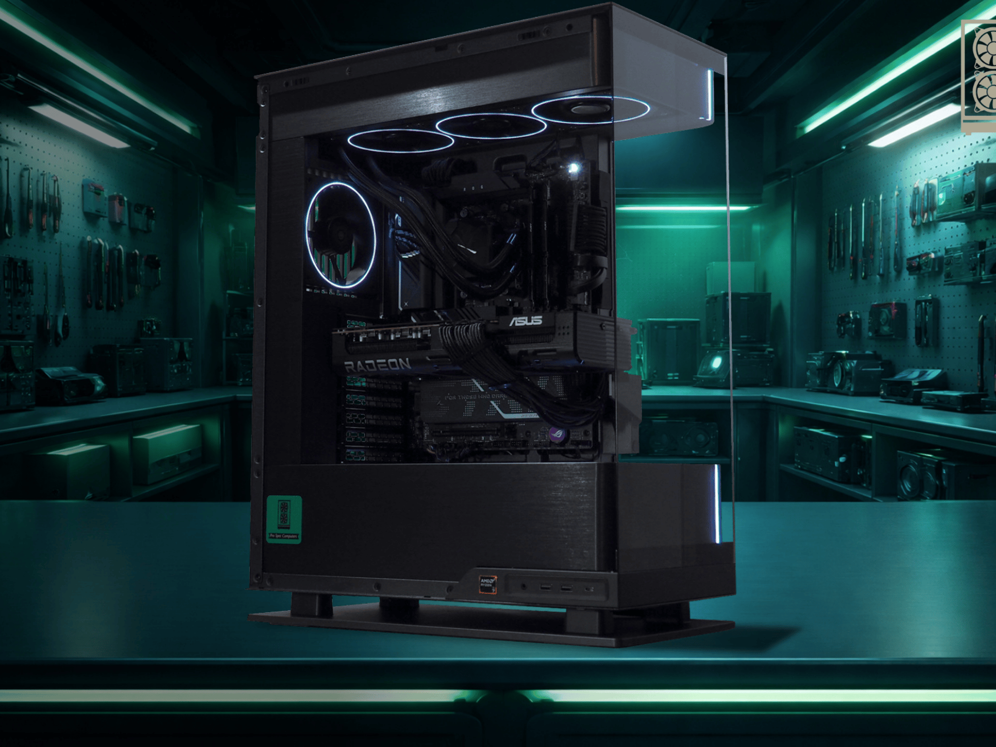 The NOVA: 9800X3D, 9070XT, 32GB, 2TB, 850W Plat, W11 Pro