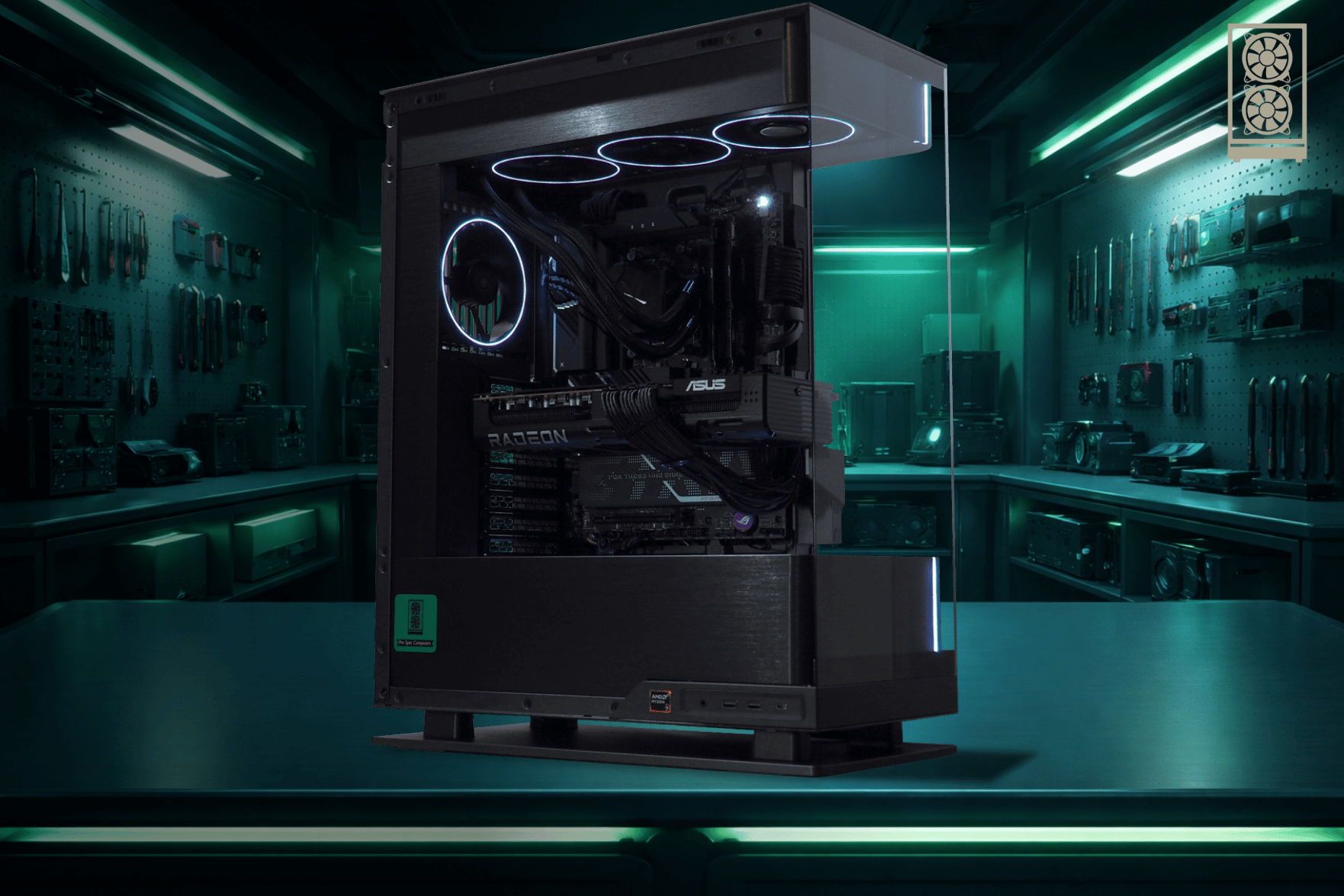 The NOVA: 9800X3D, 9070XT, 32GB, 2TB, 850W Plat, W11 Pro