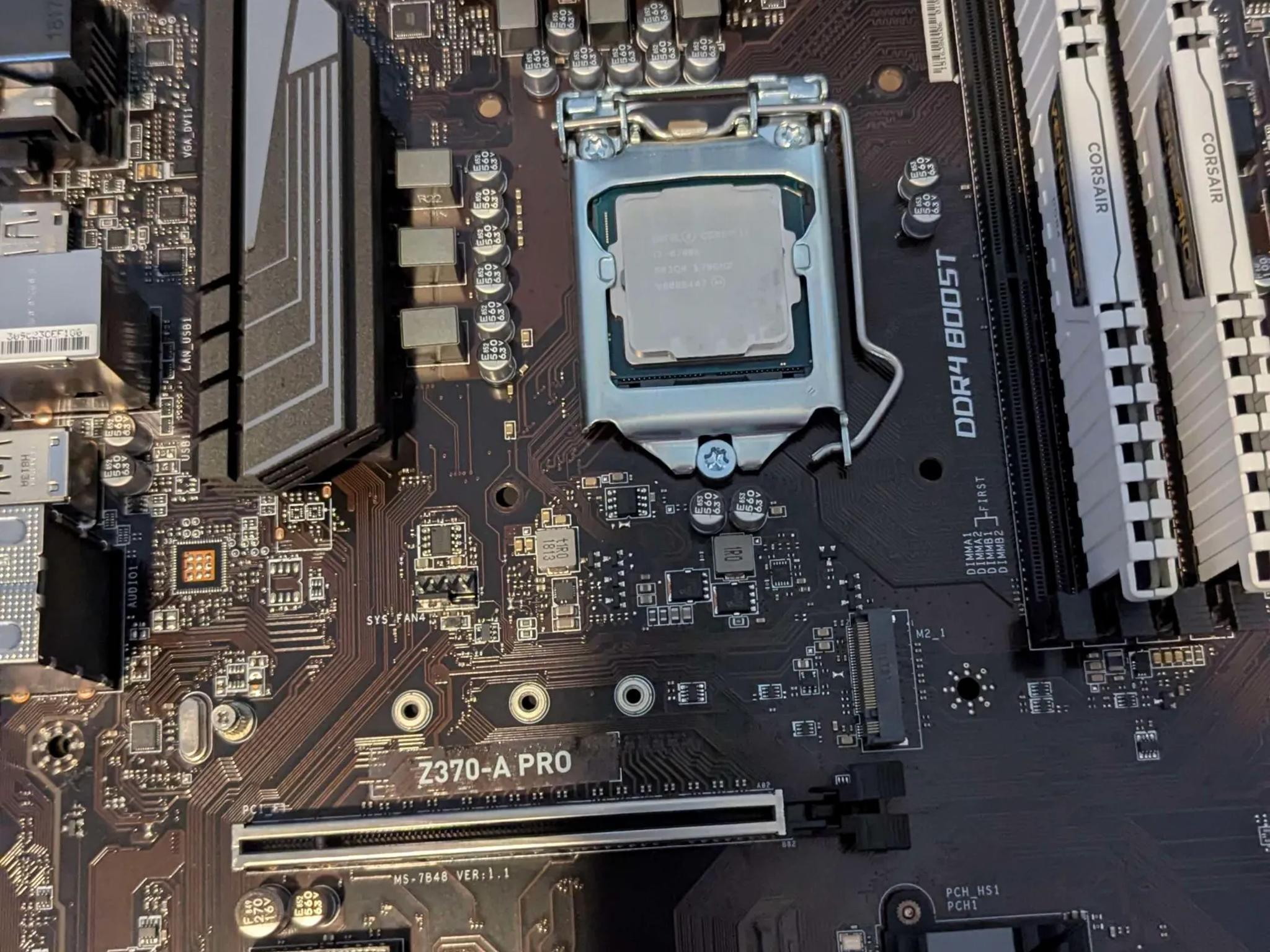 i7-8700k and 32GB ram