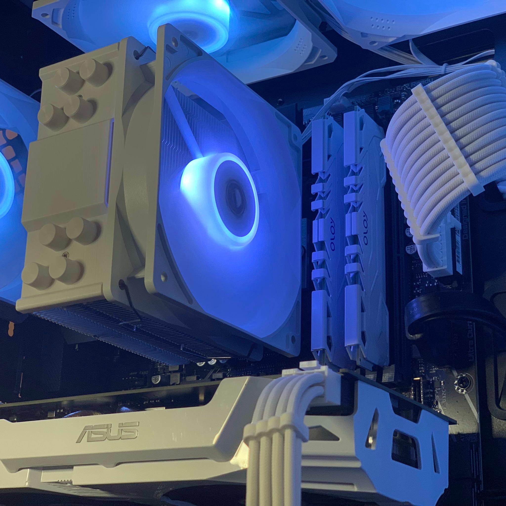 Mid Range White/Black Gaming PC (i5 10400 + GTX 1060)