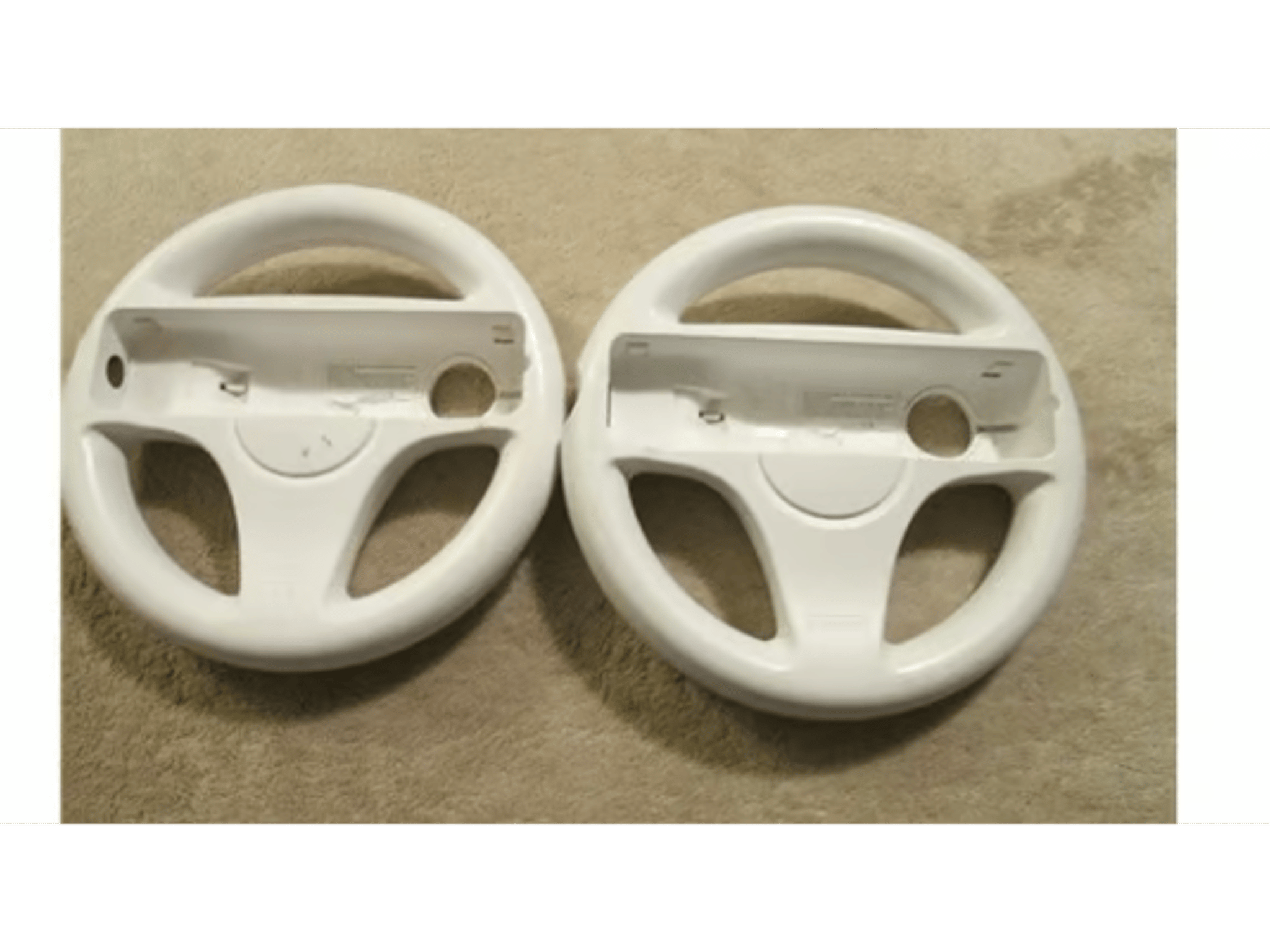 Mario Kart Wii With 2 Wheel Controllers