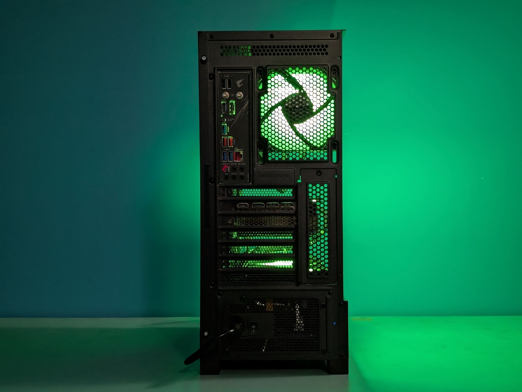 Panoramic RGB Gaming PC | RTX 3080 | Ryzen 7 5800XT | 32GB RAM | AIO Liquid Cooled