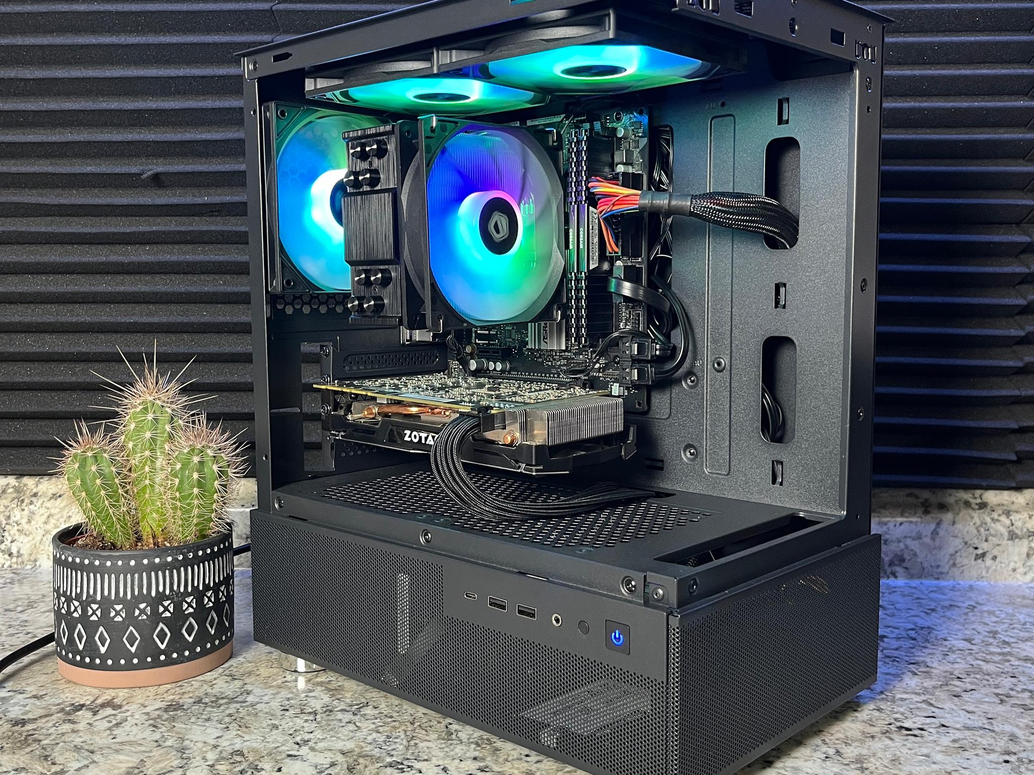 Black RGB Gaming PC | i3 10100F + GTX 1070 8GB | 16GB