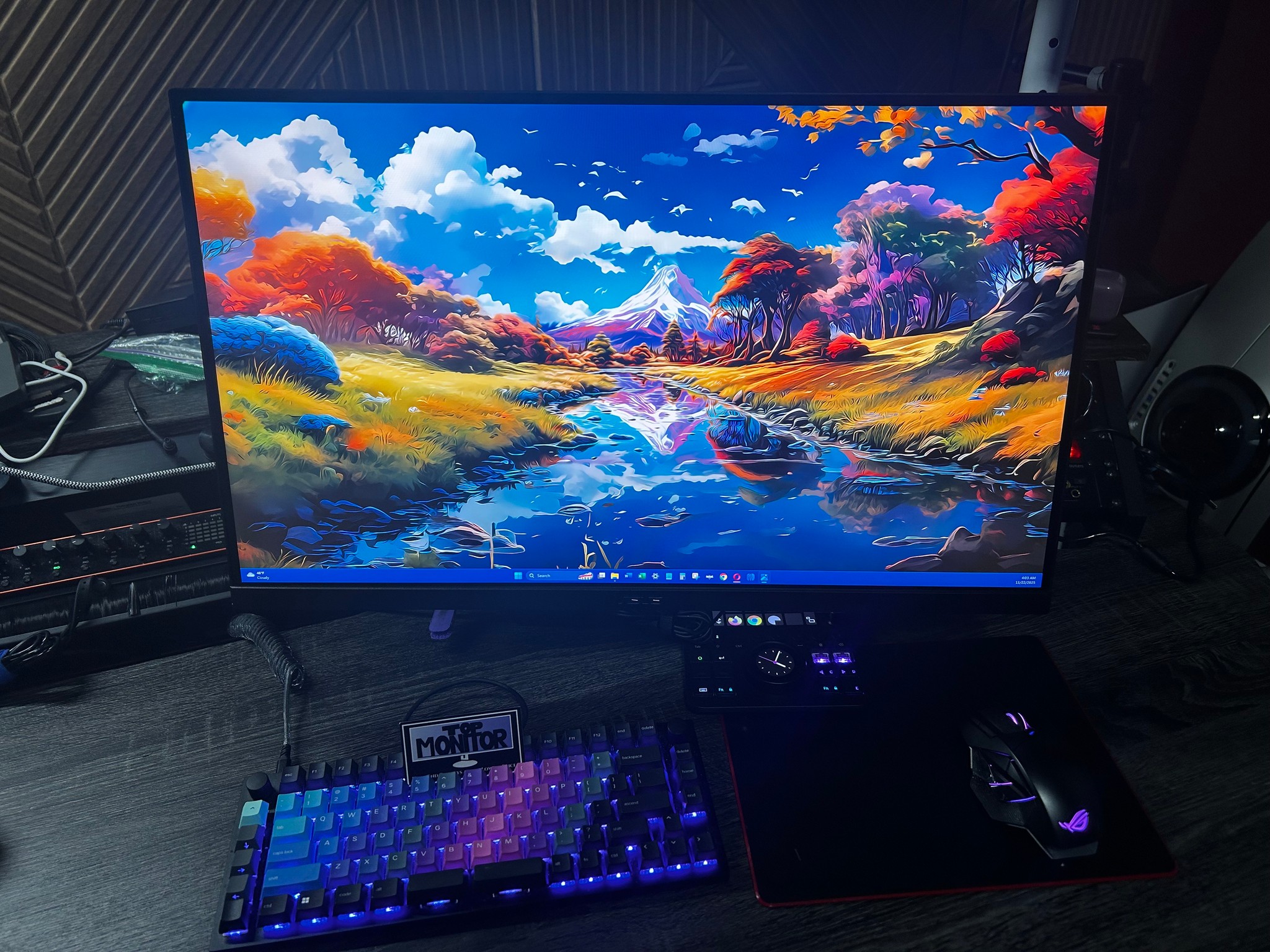 ASUS TUF 27" (170hz) 2K Resolution (2560 x 1440) Extreme Low Motion Blur, HDR400 Gaming Monitor