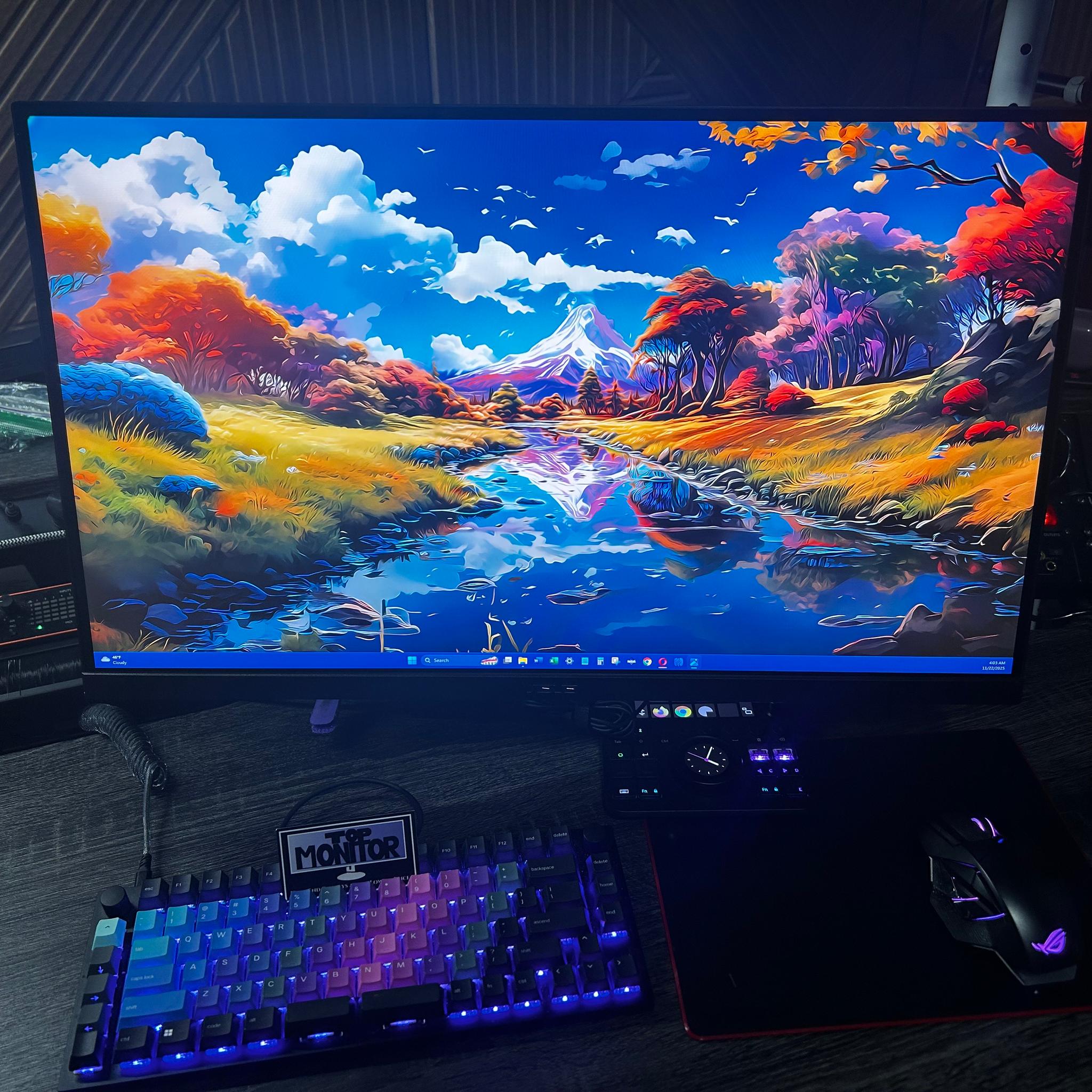 ASUS TUF 27" (170hz) 2K Resolution (2560 x 1440) Extreme Low Motion Blur, HDR400 Gaming Monitor