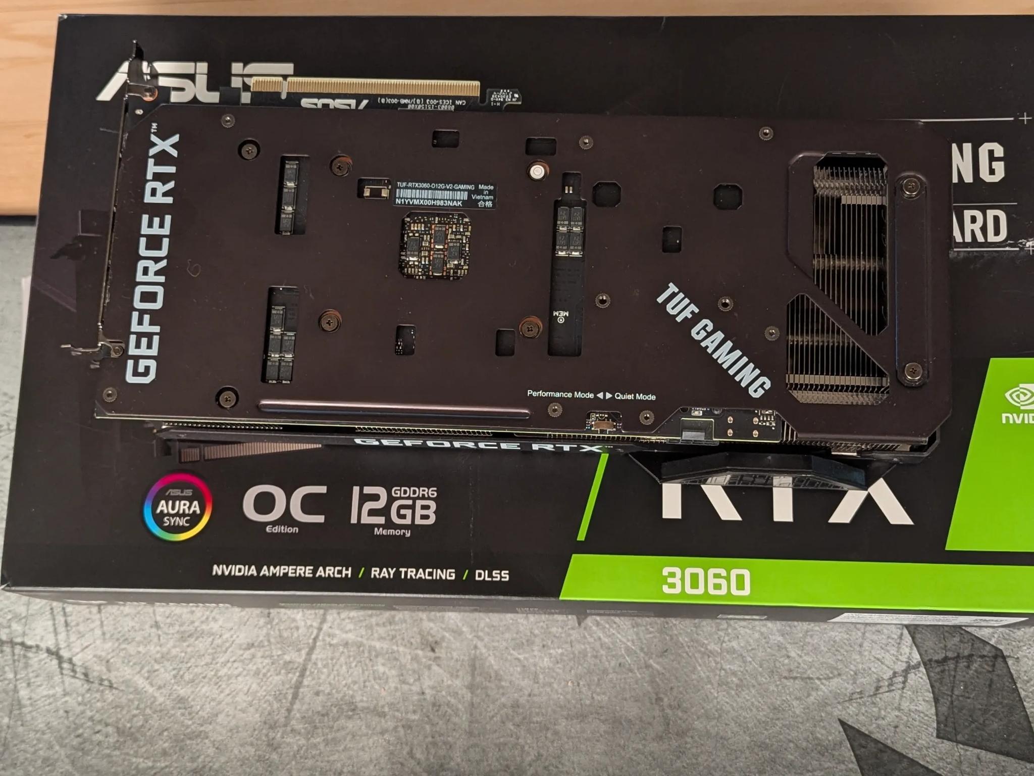 🛡️ ASUS TUF RTX 3060 OC Edition – Durable, Cool, 12GB VRAM | TUF Performance 🔥