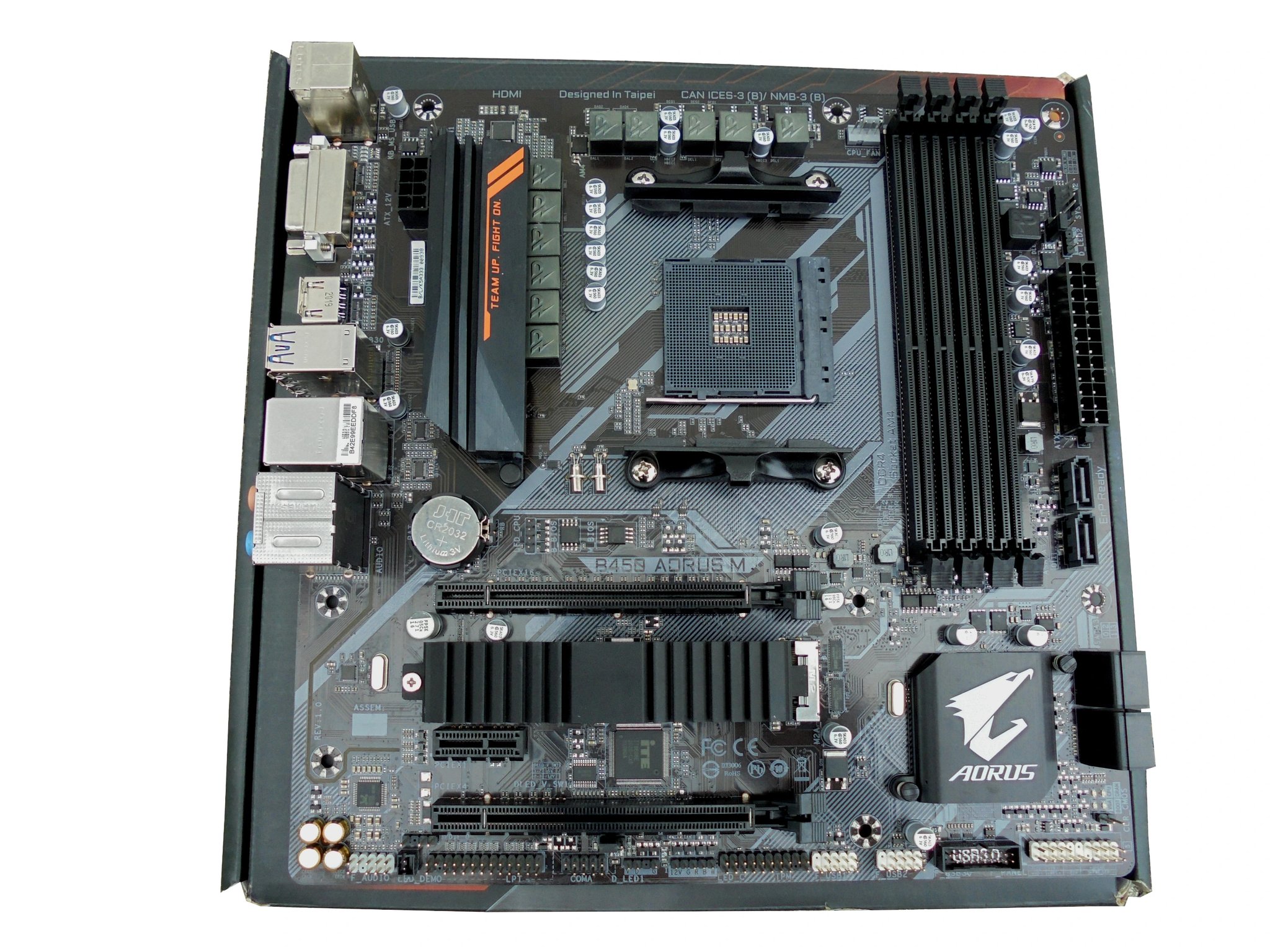 Gigabyte Aorus M Gaming B450 AM4 mATX Motherboard