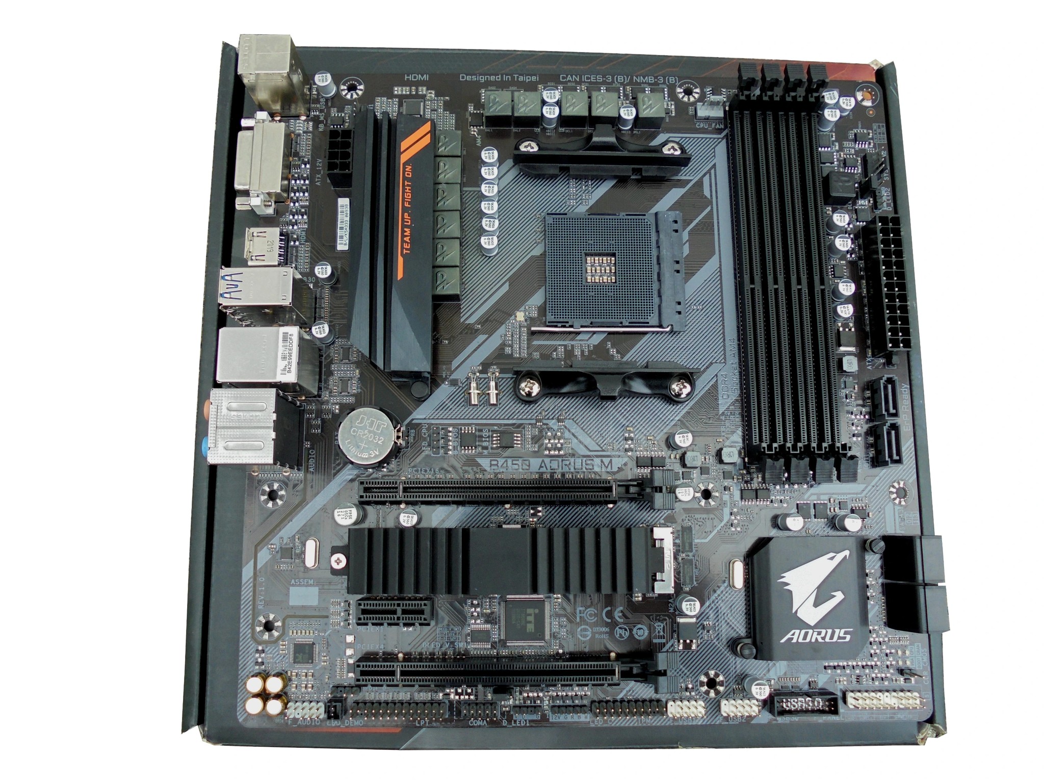 Gigabyte Aorus M Gaming B450 AM4 mATX Motherboard