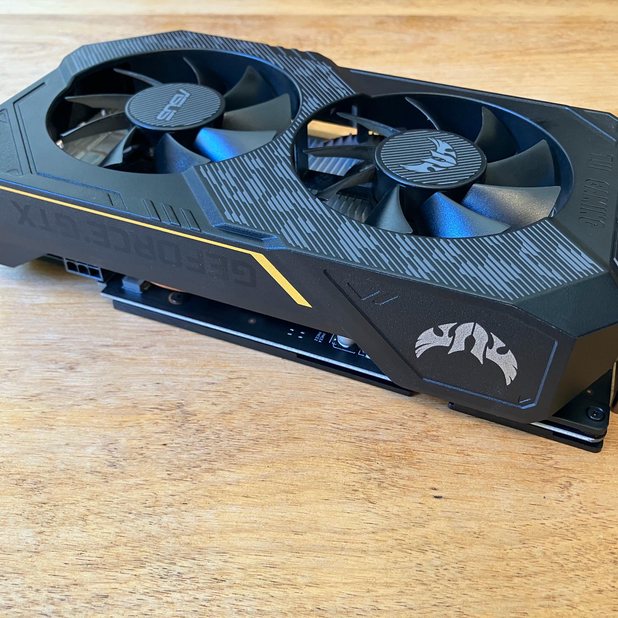 ASUS GTX 1650 SUPER OC, lightly used