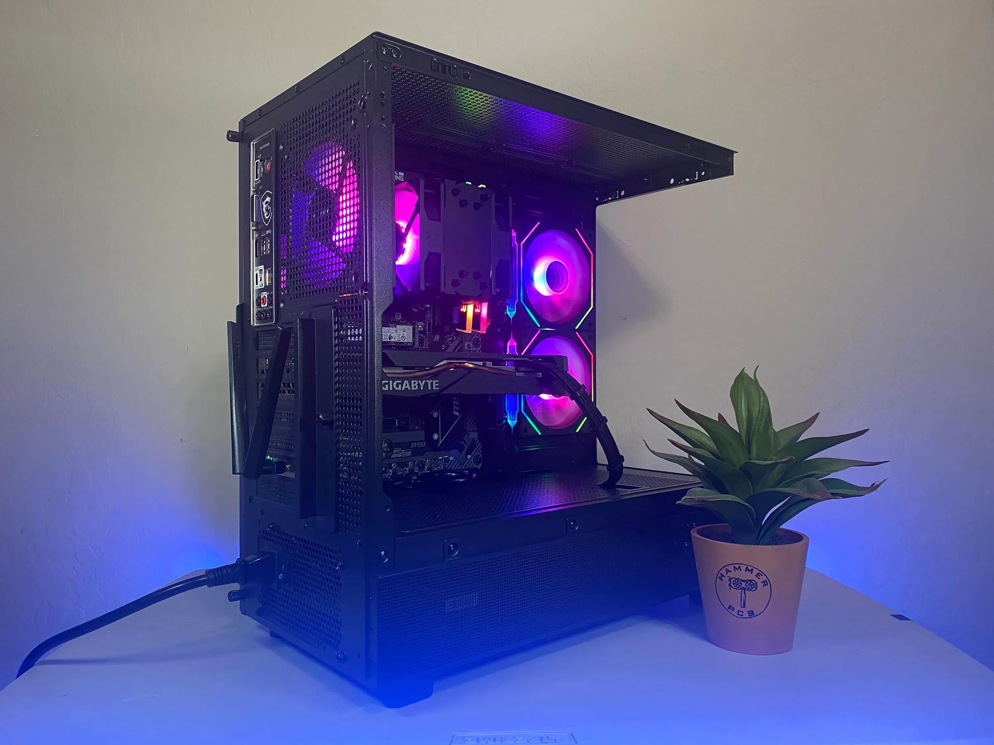 ⚙️Custom Built RGB Gaming PC⚙️| RTX 2070, Ryzen 5, 2TB Storage, Win11 | CoD, GTA, Cyberpunk, More!
