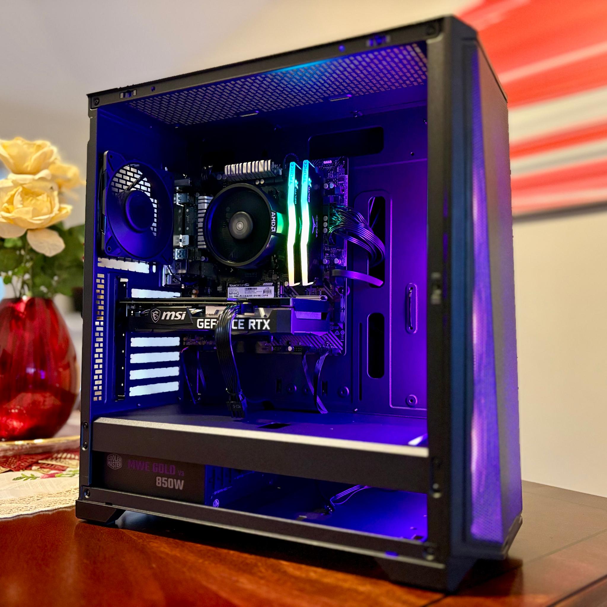 Custom Gaming PC – RTX 3060 – Great for Fortnite/Warzone – New Build