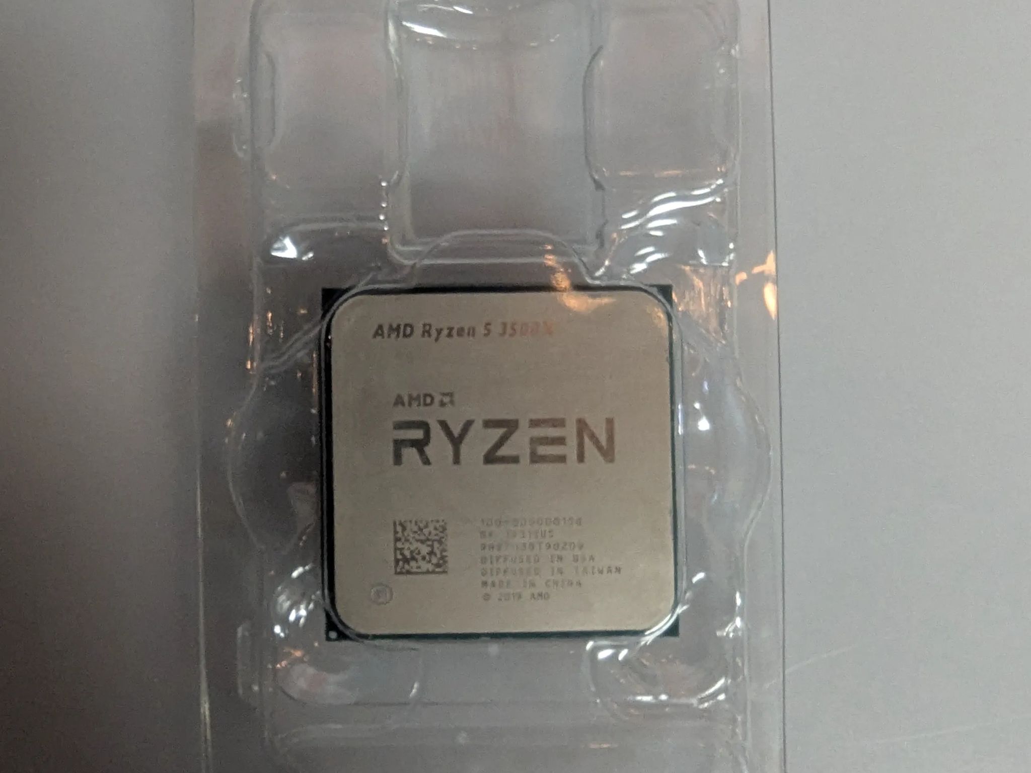 Ryzen 5 3500x with AMD Stock Cooler