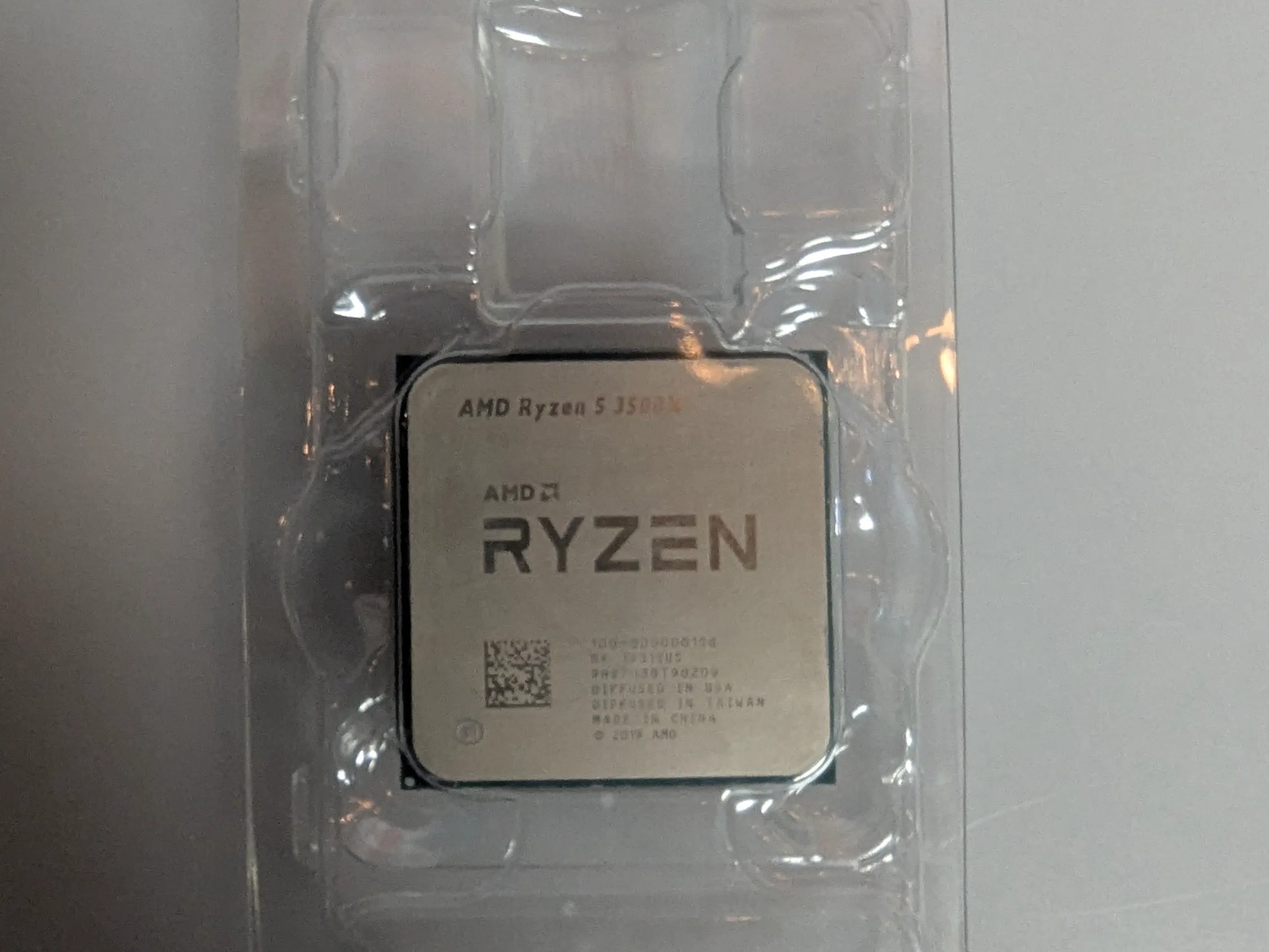 Ryzen 5 3500x with AMD Stock Cooler