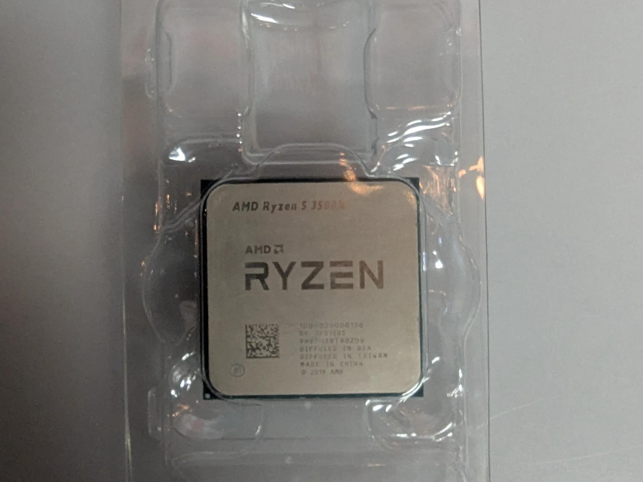 Ryzen 5 3500x with AMD Stock Cooler